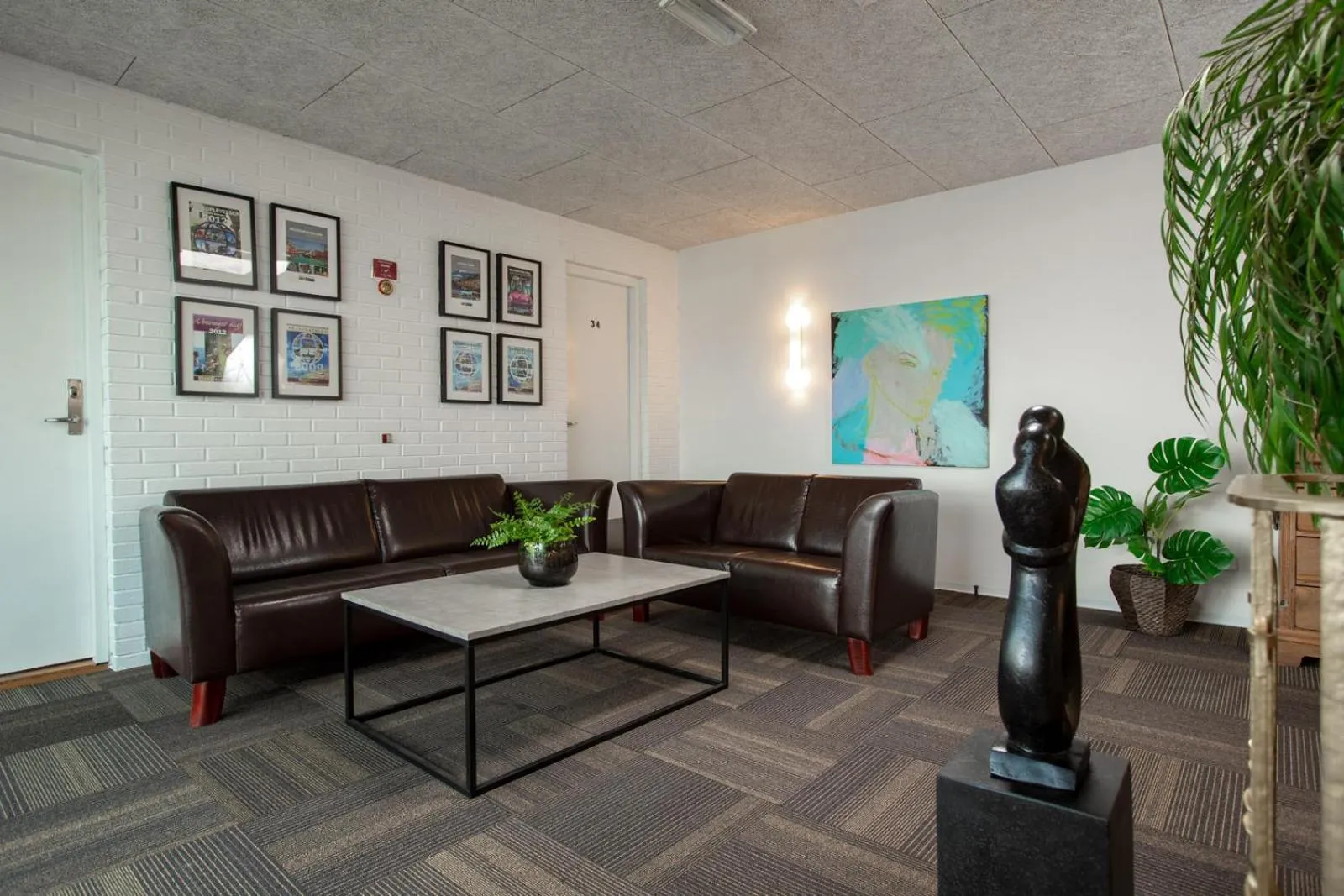 Living room in Dolphin Hotel Herning