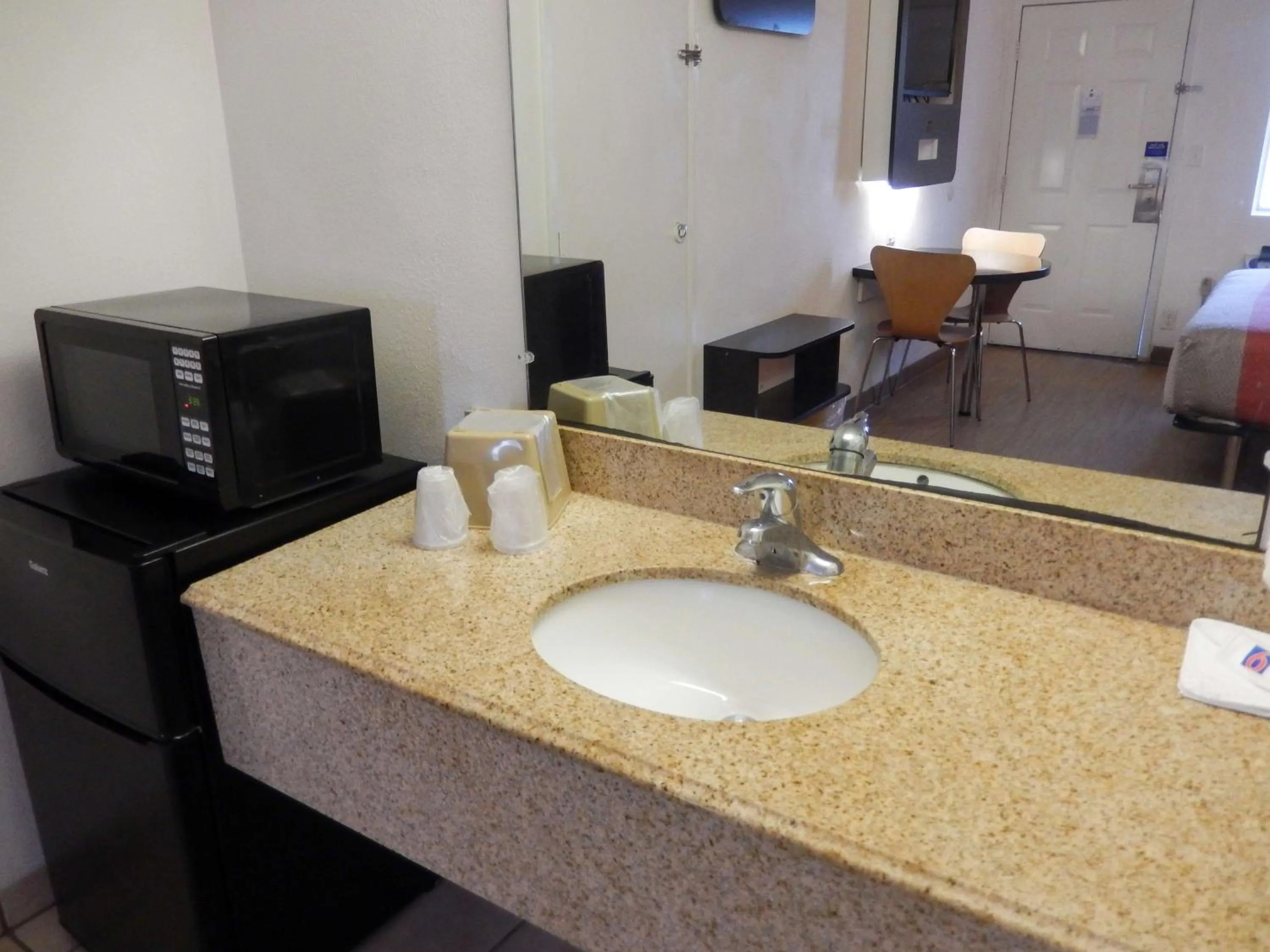 Bathroom in Motel 6-Clute, TX