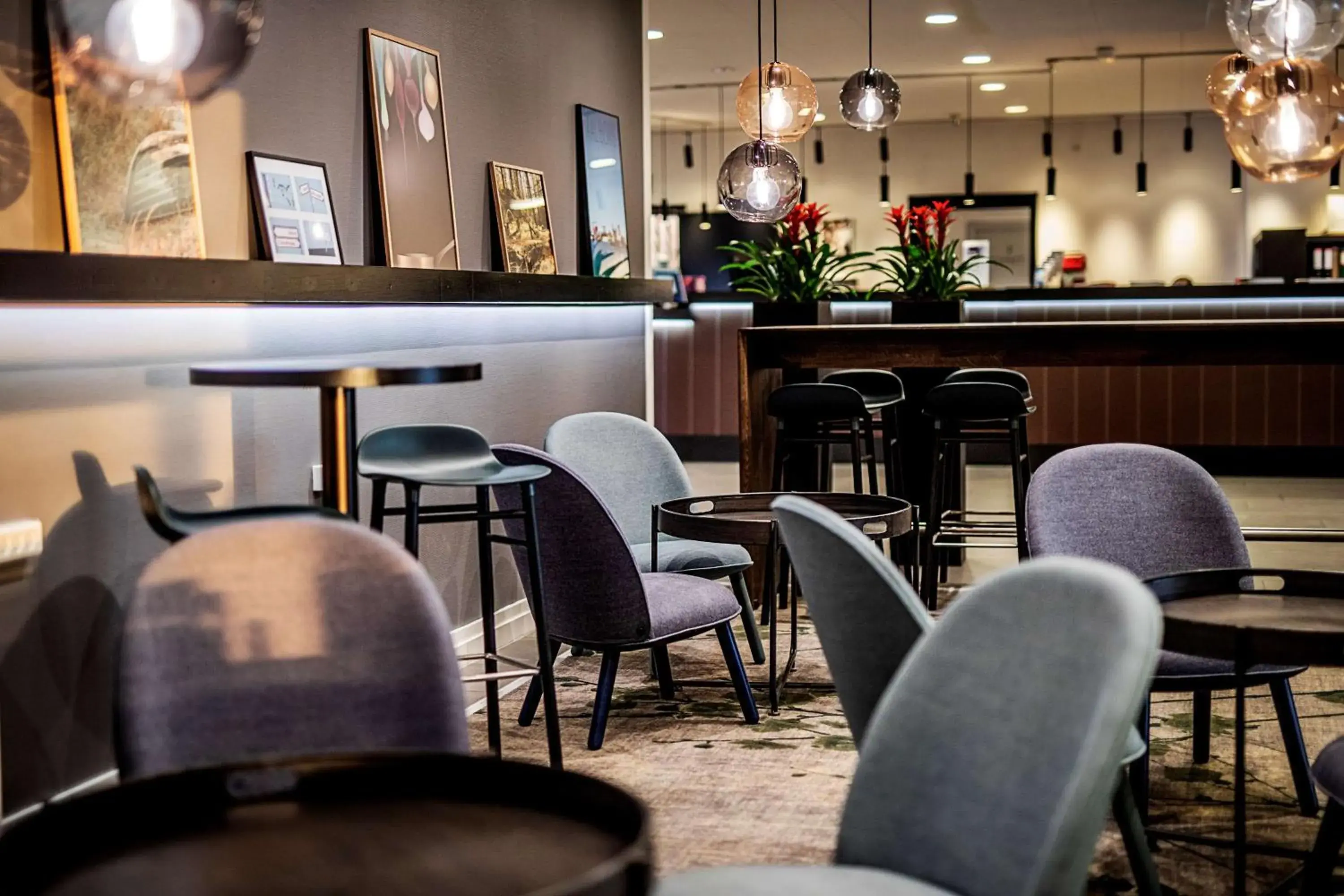 Lobby or reception in Scandic Aalborg Øst Lobby or reception in Scandic Aalborg Øst