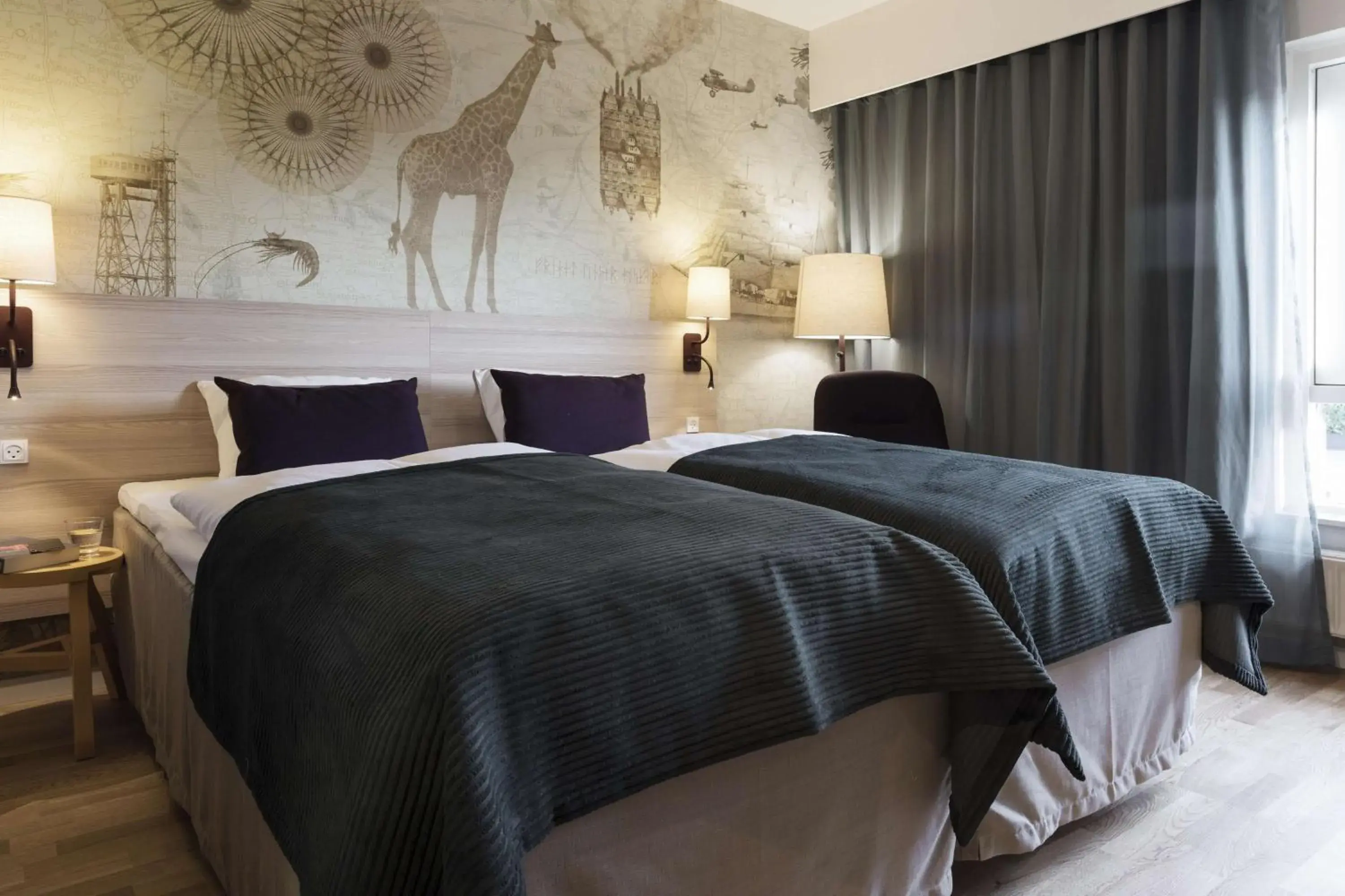 Bedroom, Bed in Scandic Aalborg Øst Bedroom, Bed in Scandic Aalborg Øst