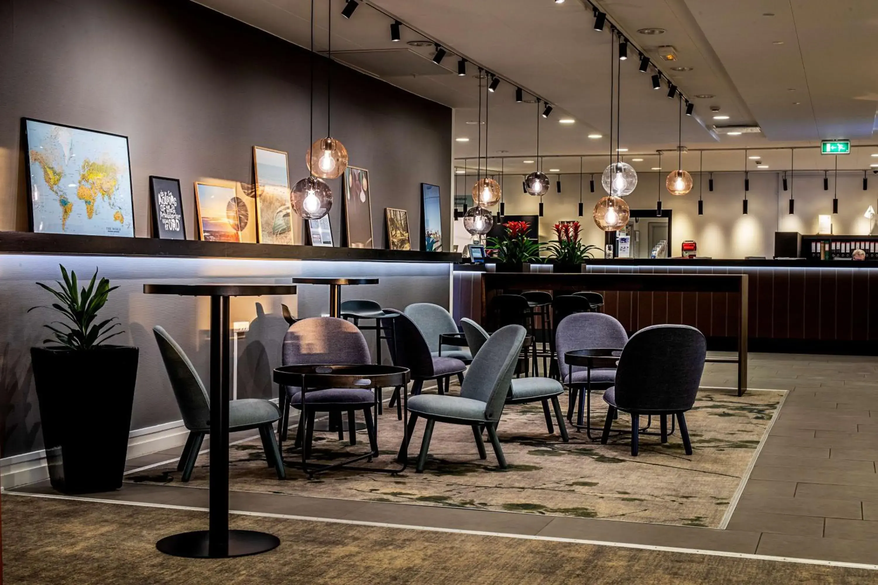 Lobby or reception in Scandic Aalborg Øst Lobby or reception in Scandic Aalborg Øst