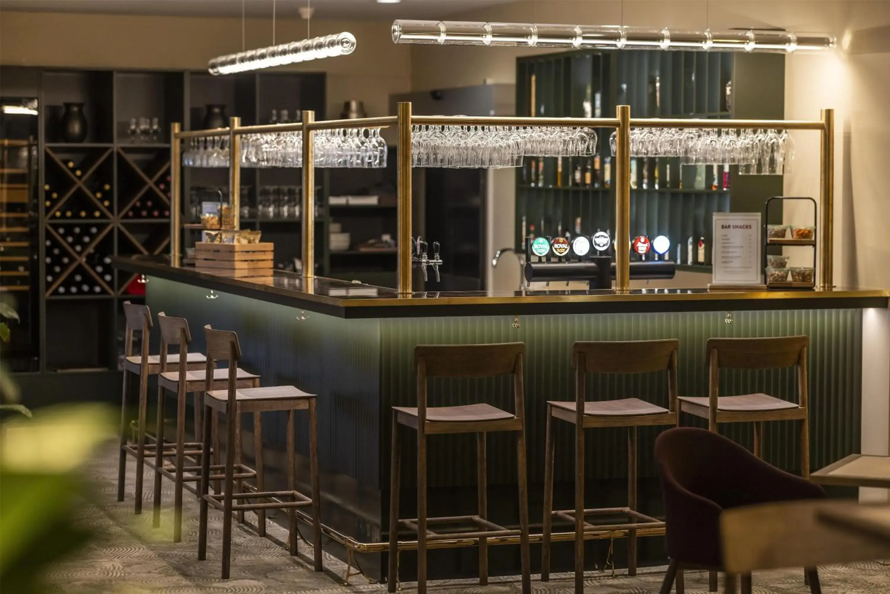 Lounge or bar in Scandic Aalborg Øst Lounge or bar in Scandic Aalborg Øst