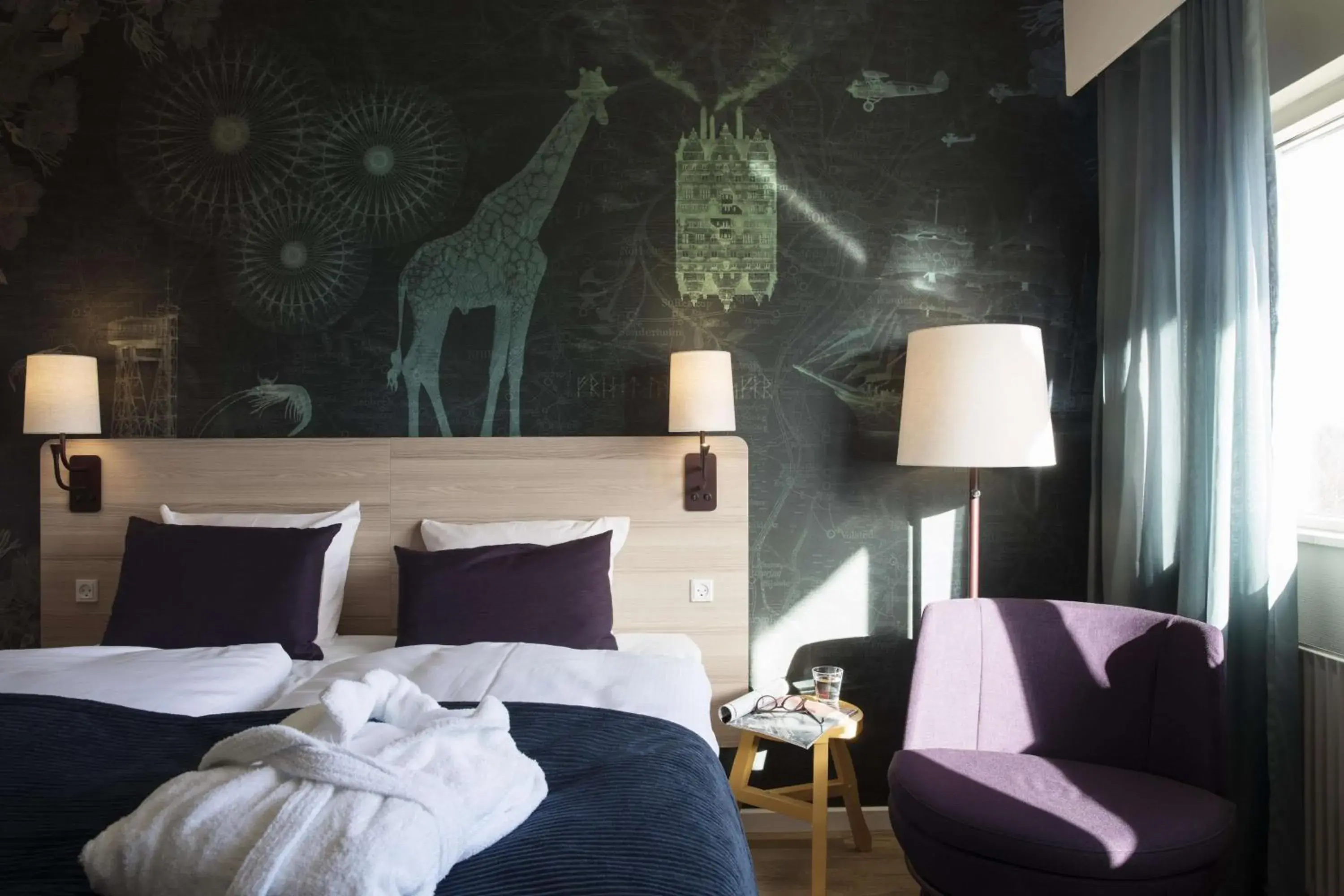 Bedroom, Bed in Scandic Aalborg Øst Bedroom, Bed in Scandic Aalborg Øst