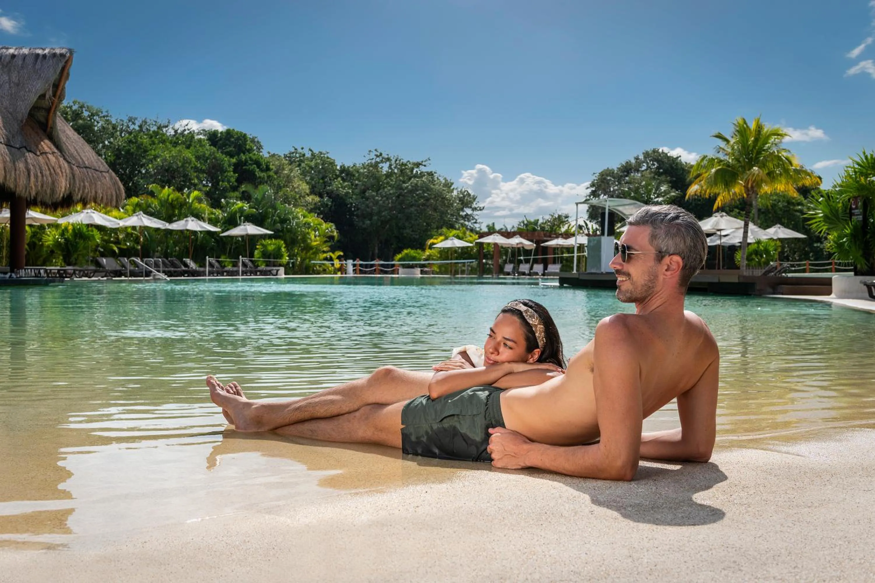 People in El Beso Adults Only at Ocean Riviera Paradise All Inclusive