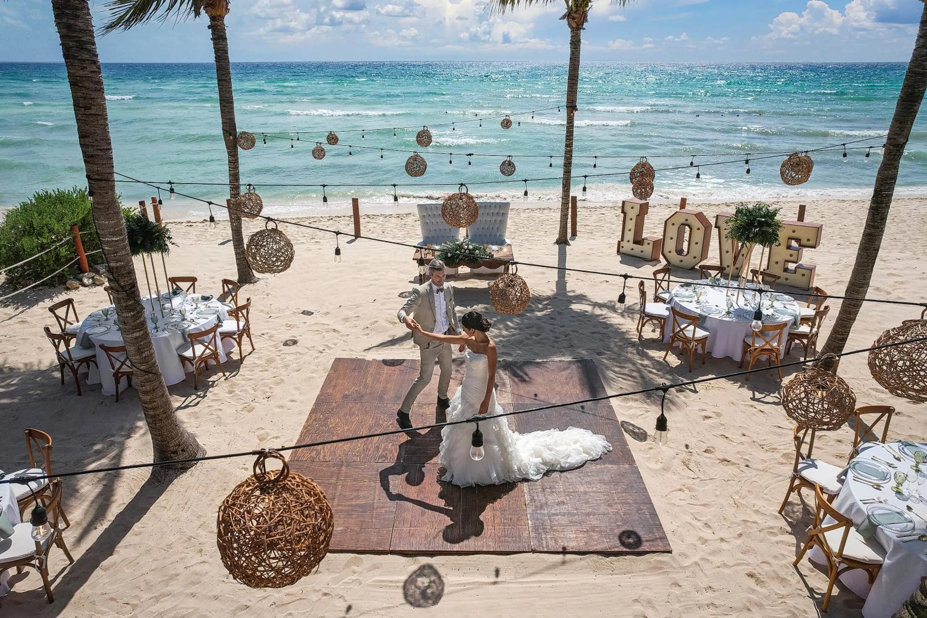 wedding in El Beso Adults Only at Ocean Riviera Paradise All Inclusive