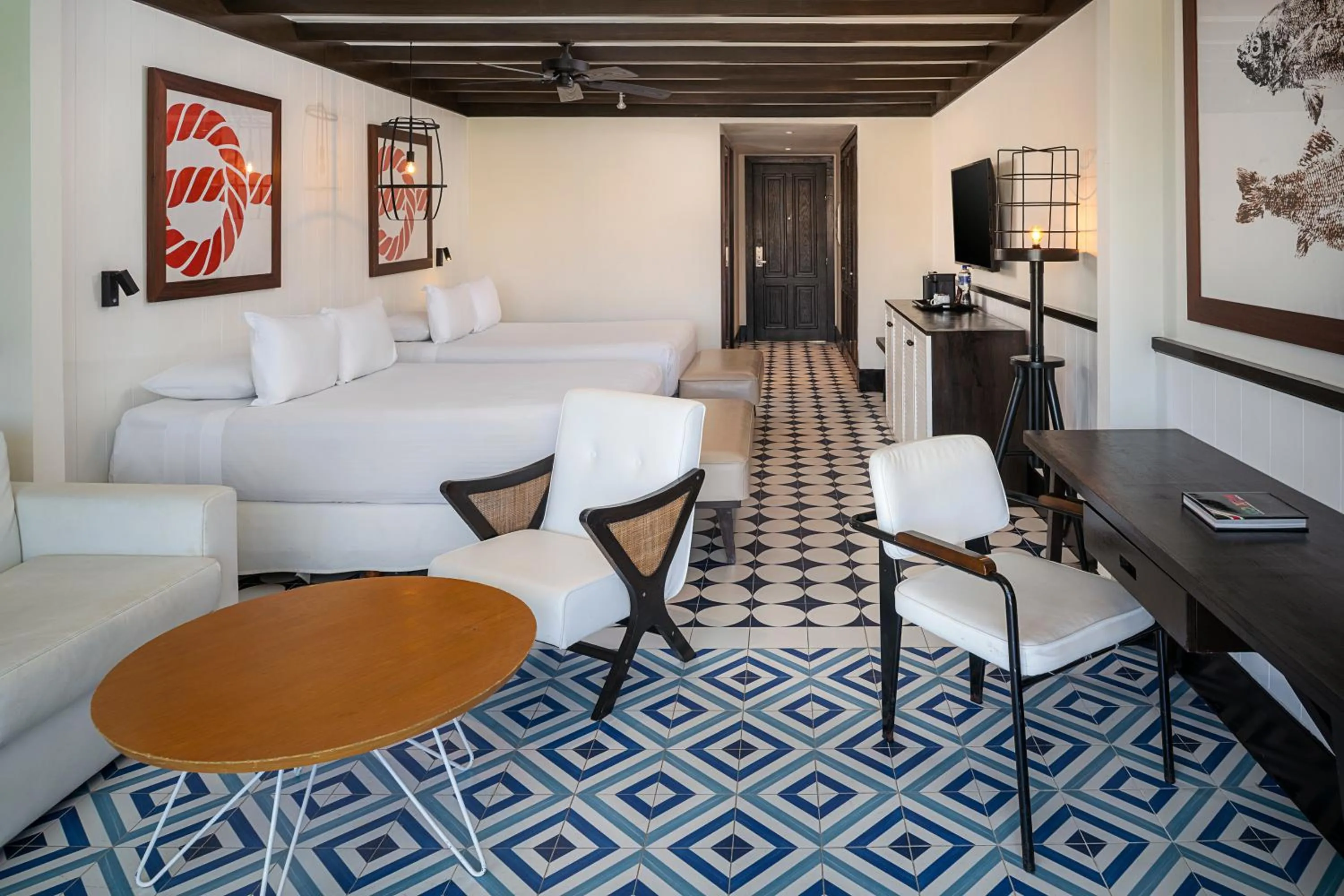 Bed in El Beso Adults Only at Ocean Riviera Paradise All Inclusive