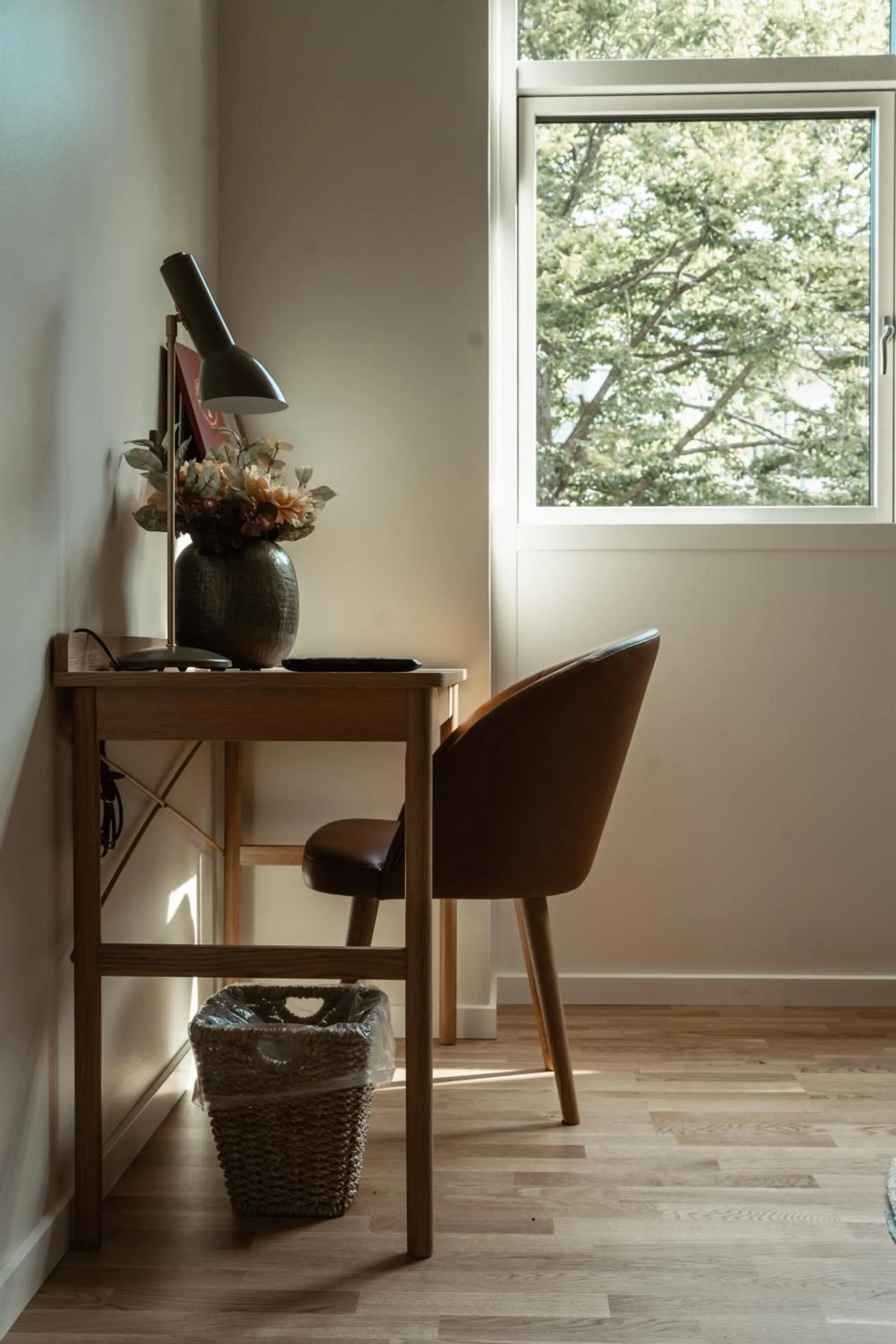 Seating area in Arnbjerg Pavillonen