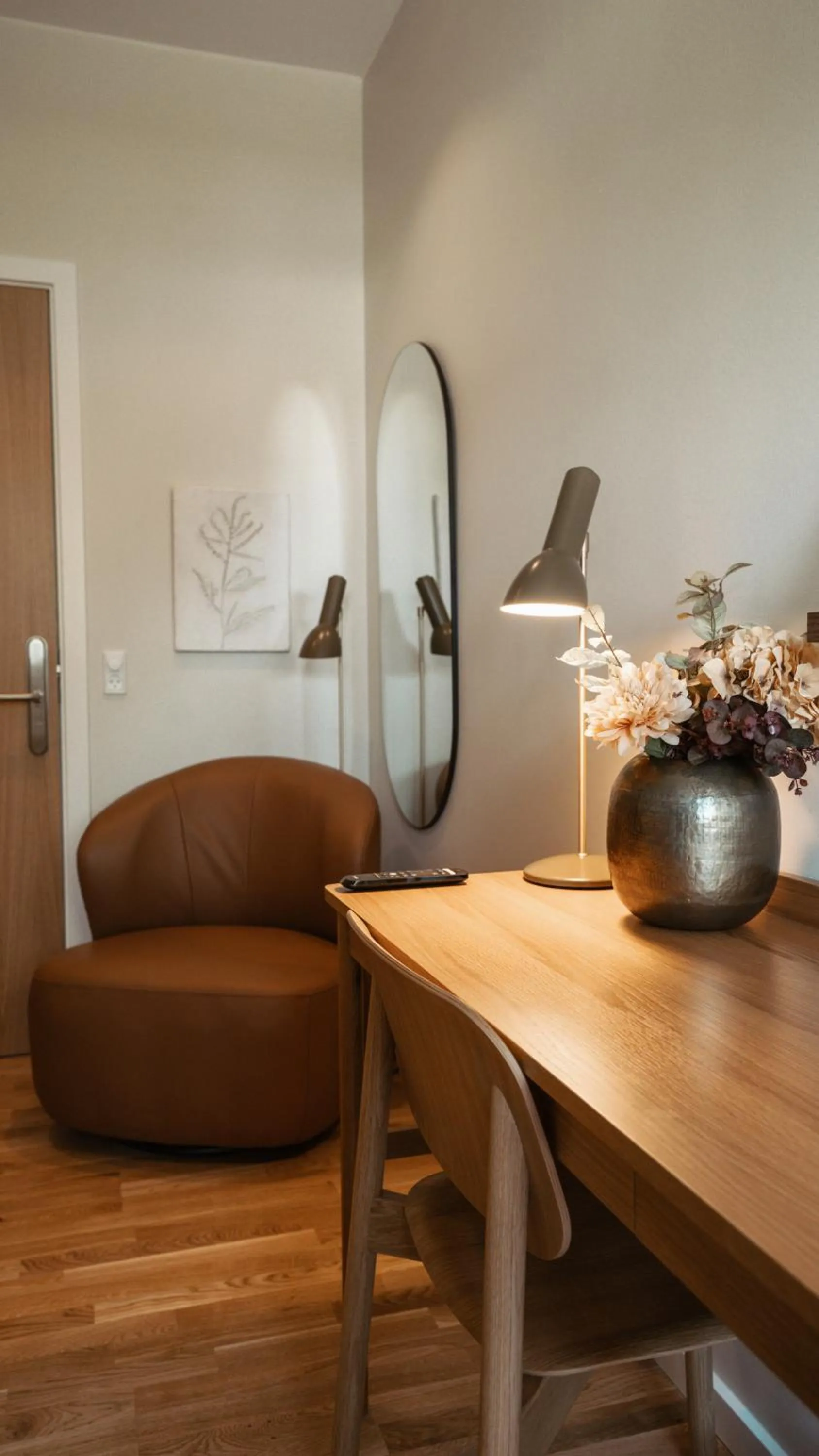 Seating area in Arnbjerg Pavillonen