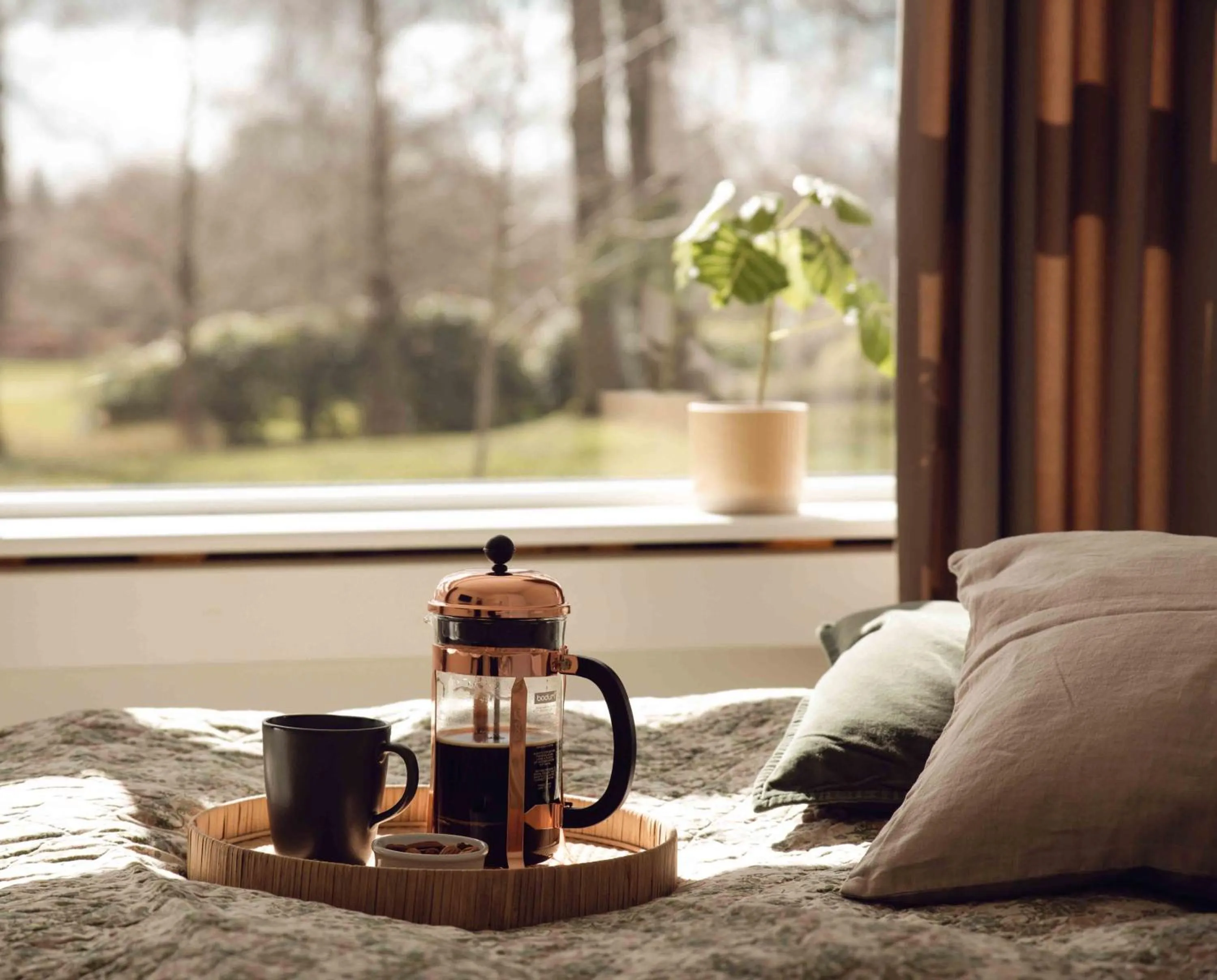 Bed in Arnbjerg Pavillonen