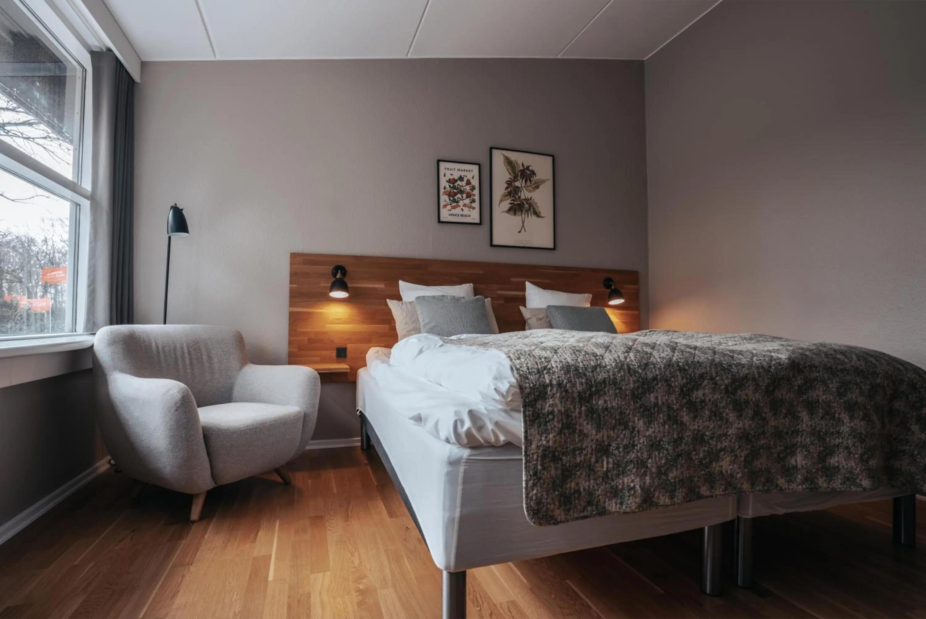 Bed in Arnbjerg Pavillonen