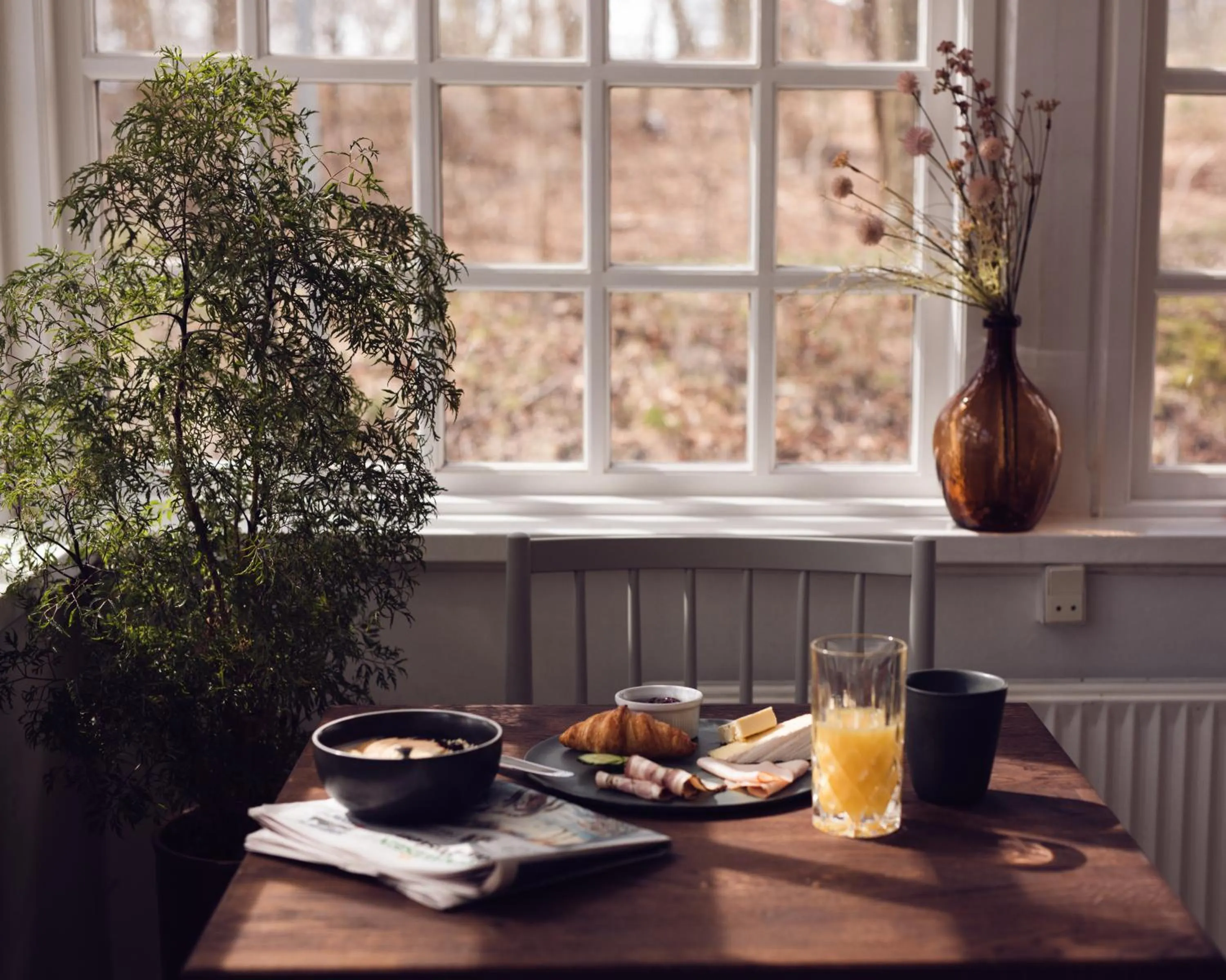 Breakfast in Arnbjerg Pavillonen