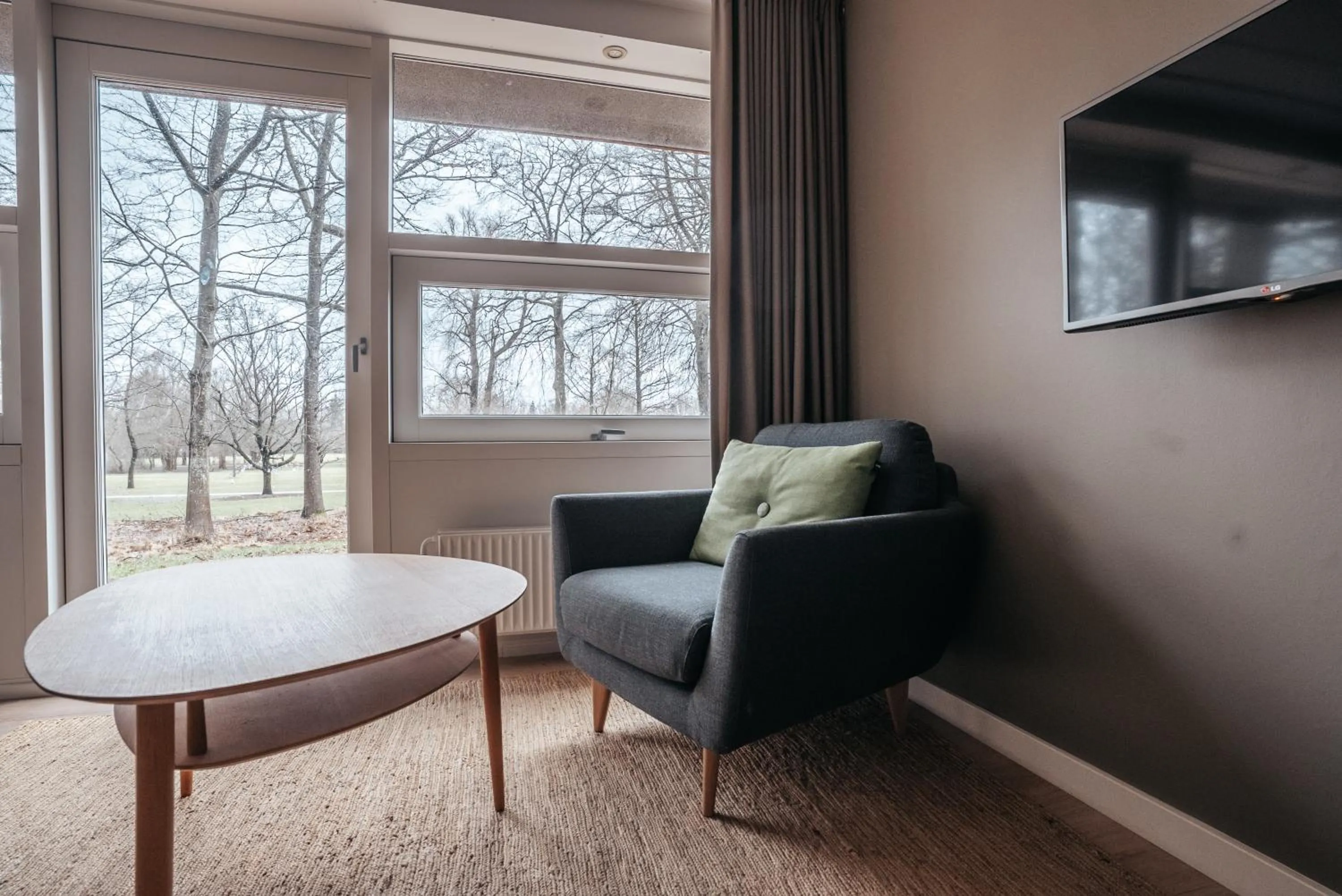 Living room in Arnbjerg Pavillonen