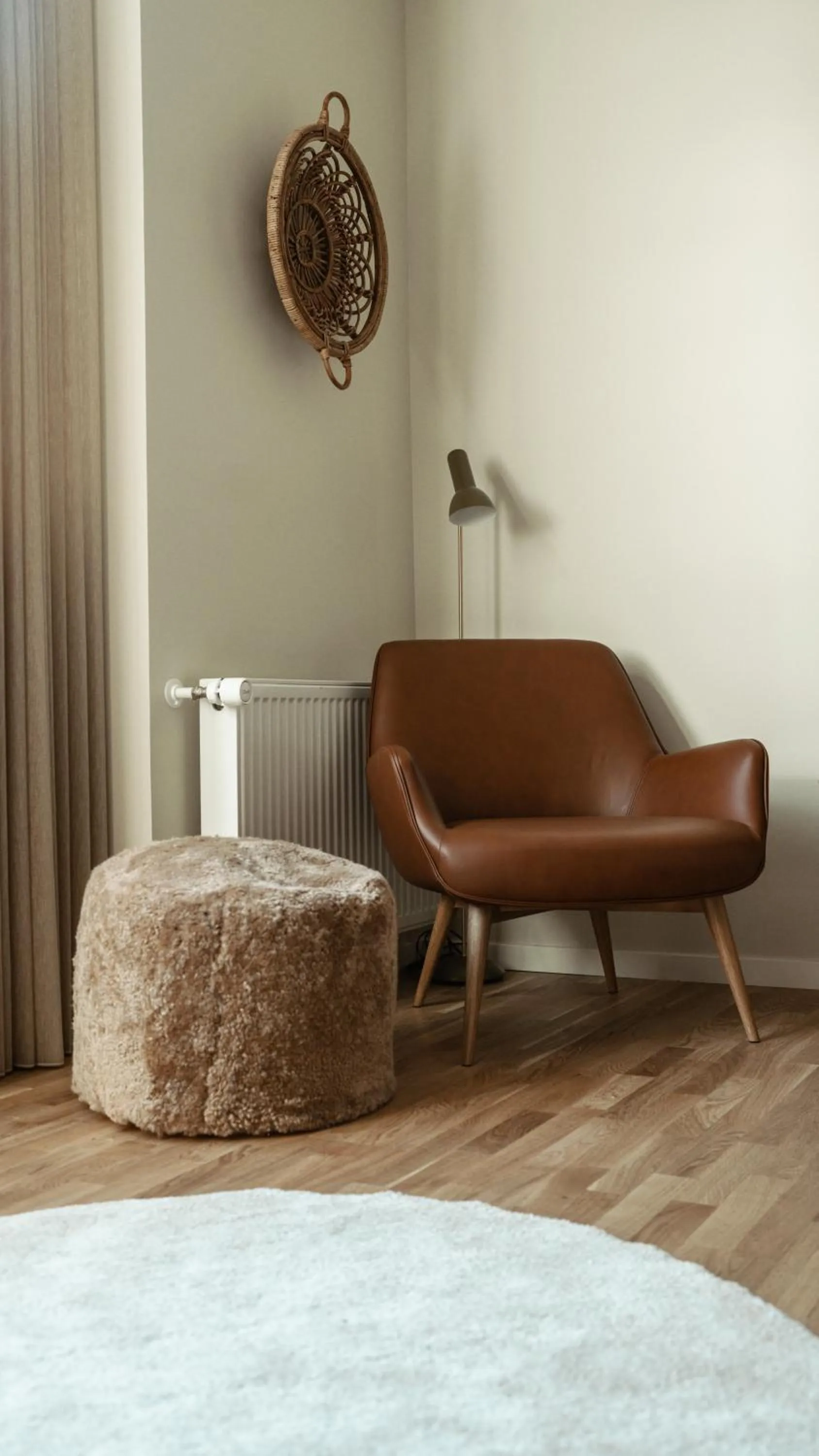 Seating area in Arnbjerg Pavillonen