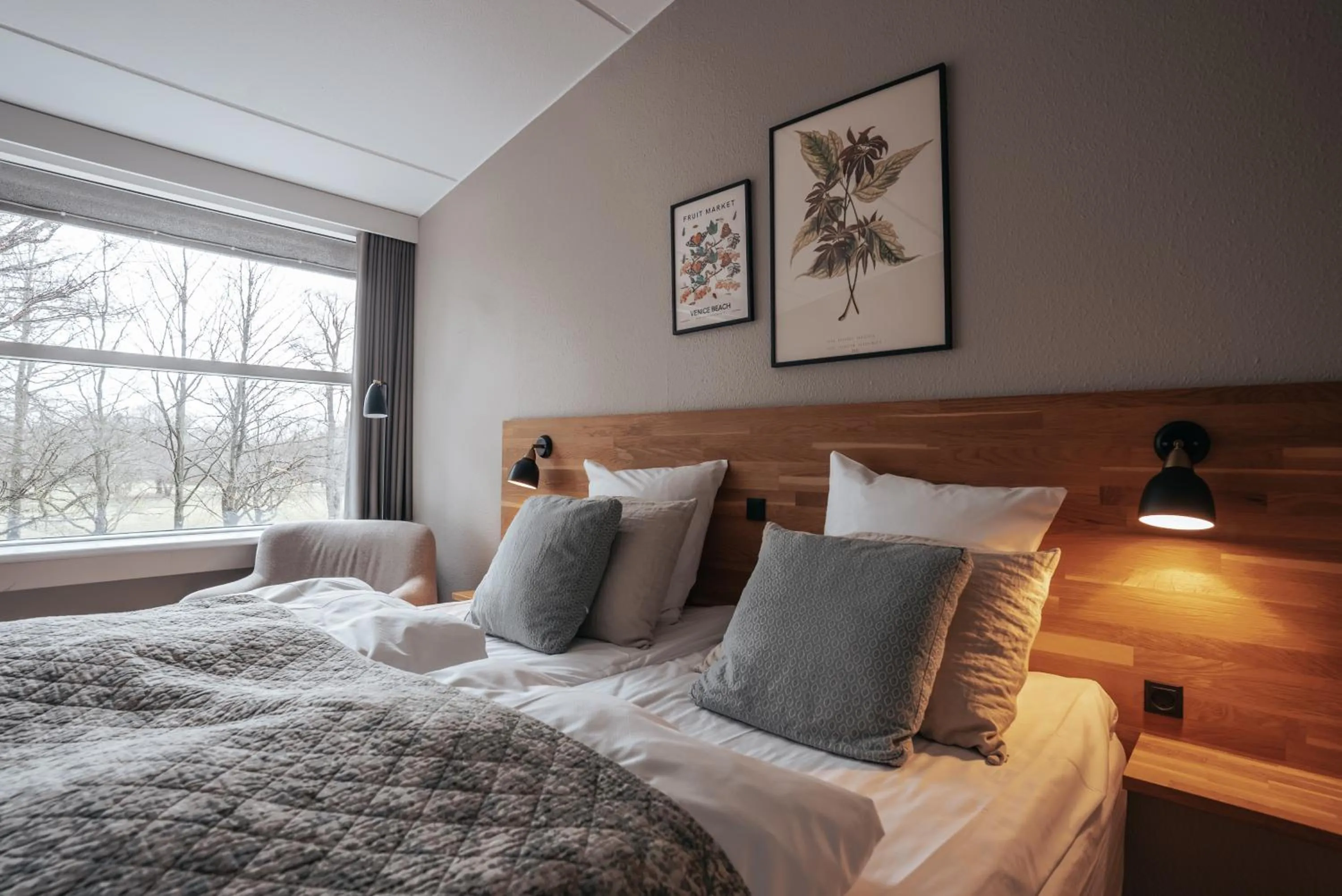 Bed in Arnbjerg Pavillonen