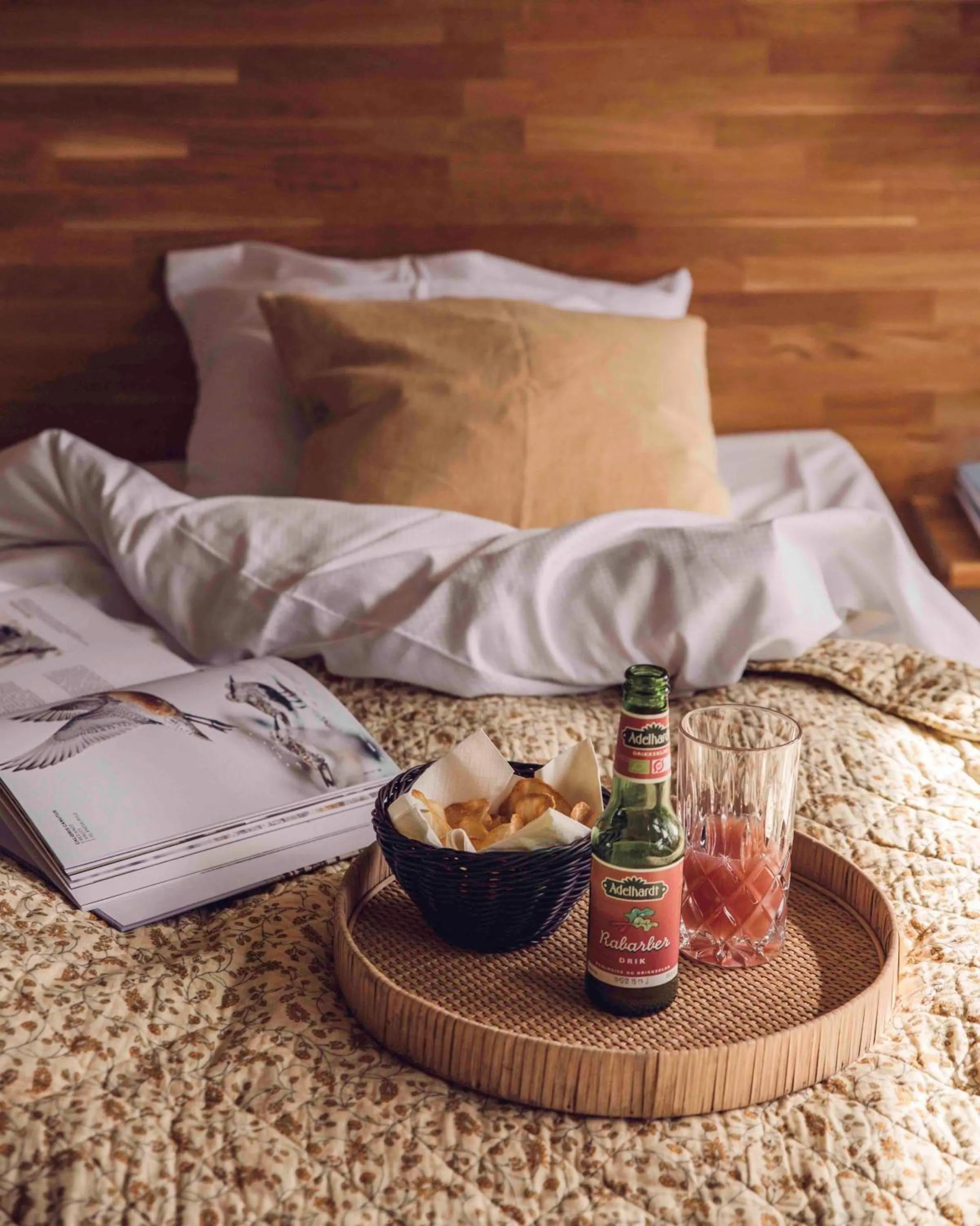 Photo of the whole room, Bed in Arnbjerg Pavillonen