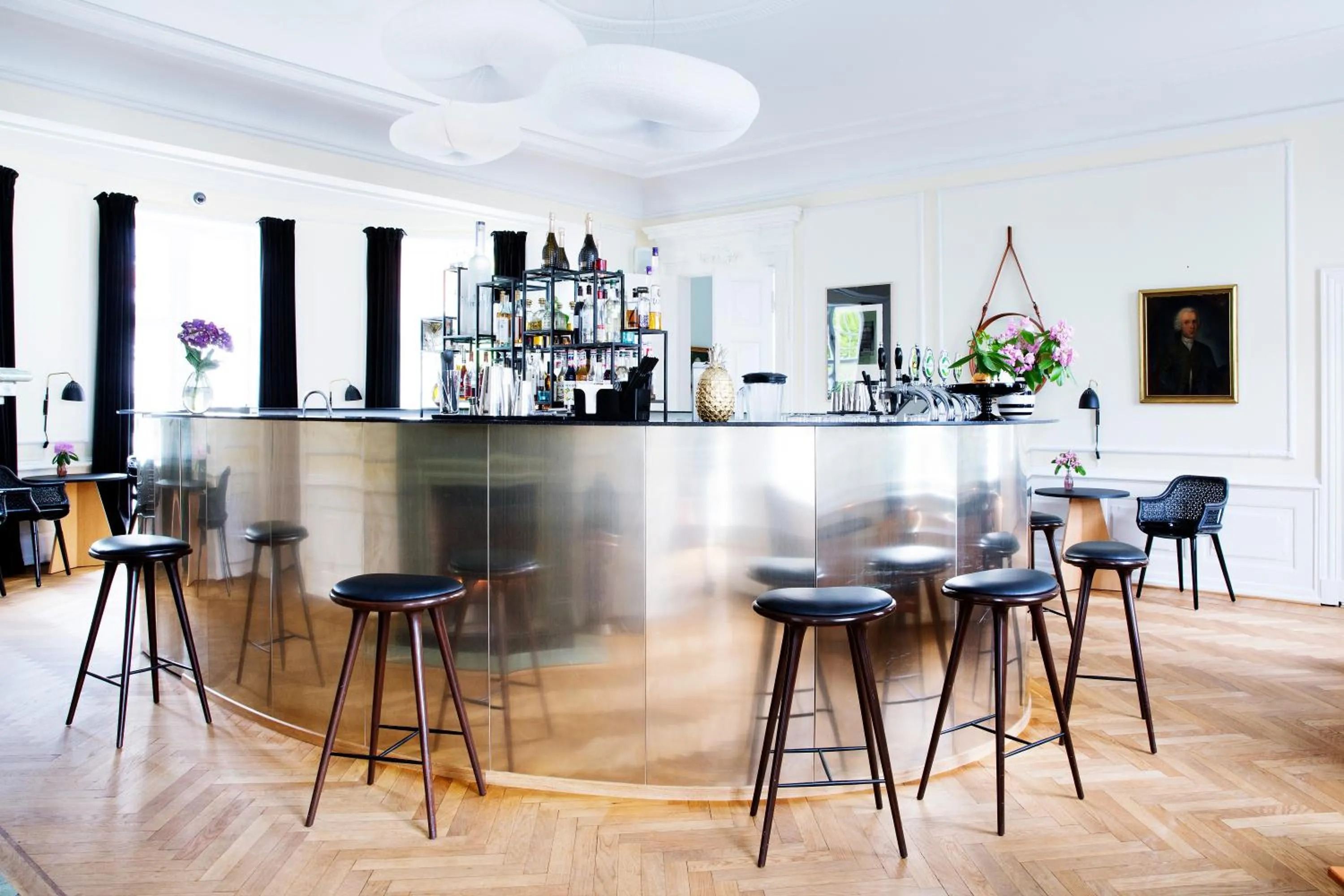 Lounge or bar in Rungstedgaard