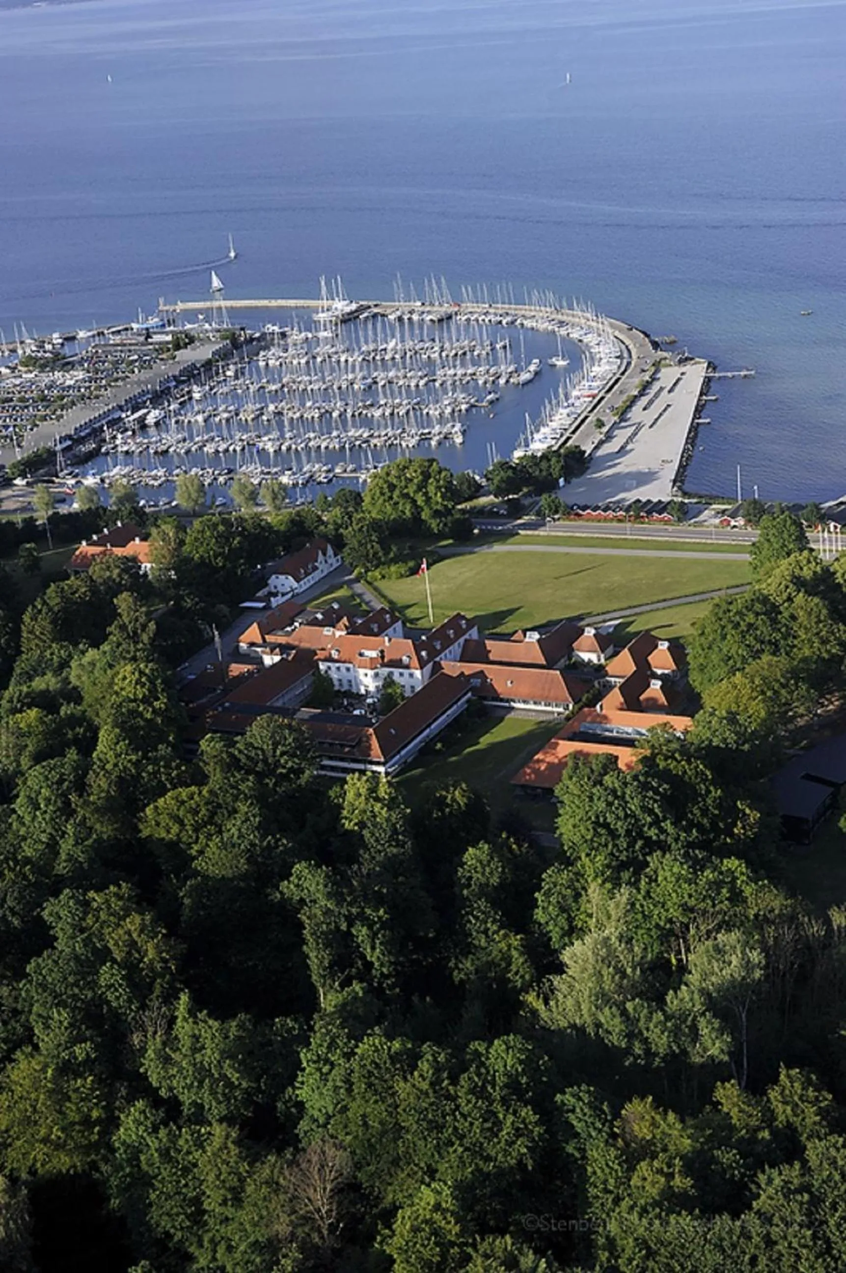 Bird's eye view in Rungstedgaard