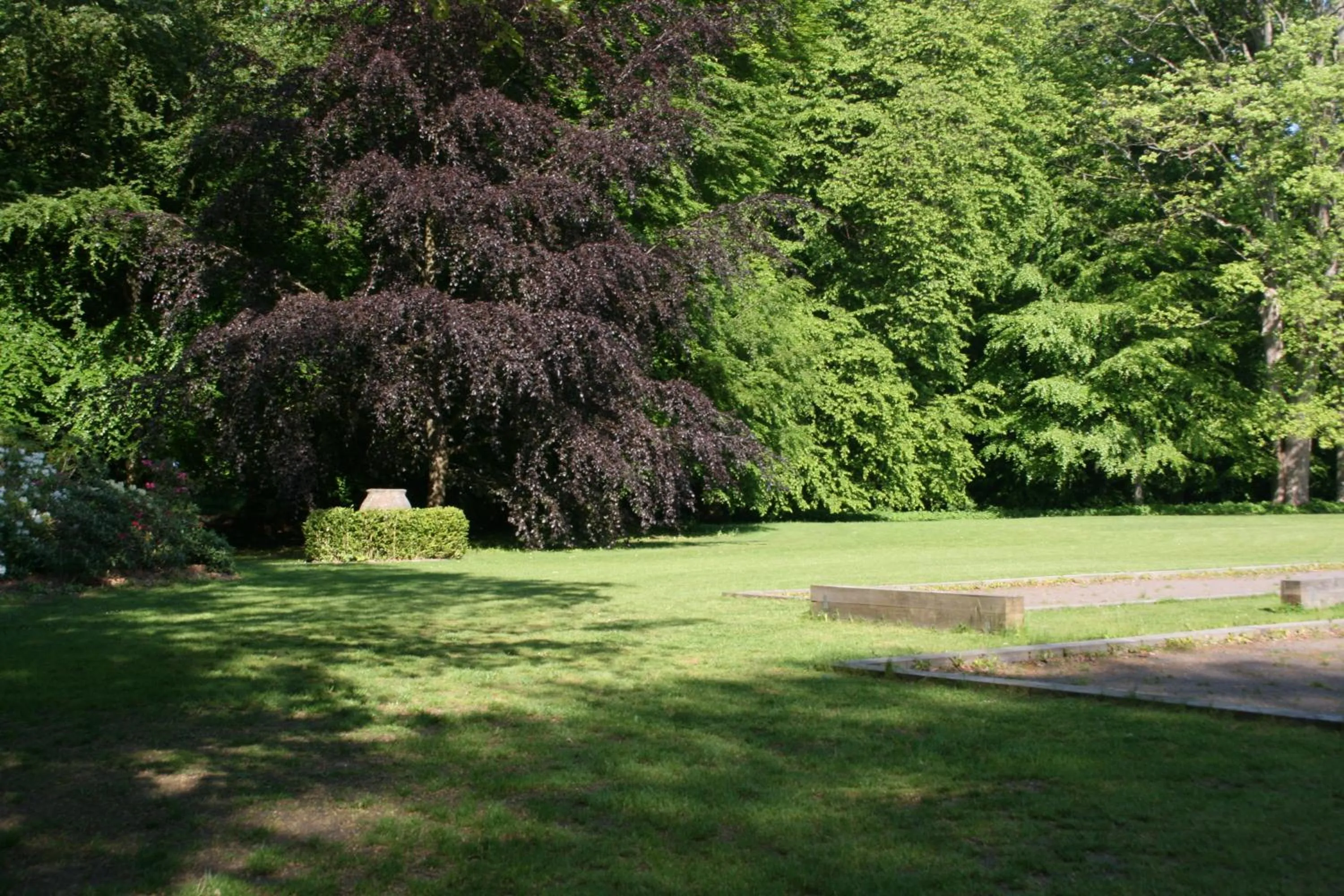 Natural landscape in Rungstedgaard
