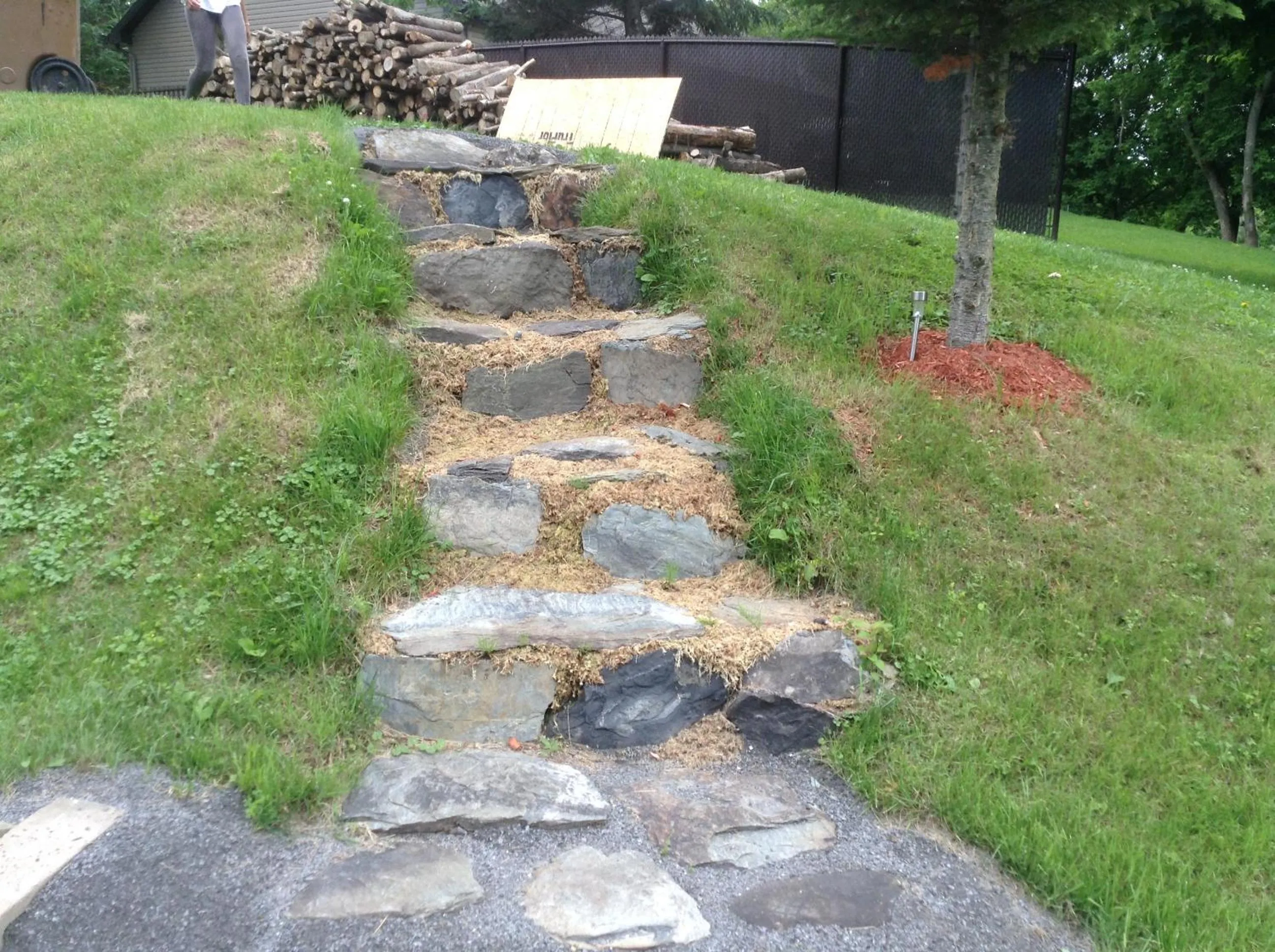 Garden in La Maison des Éboulis
