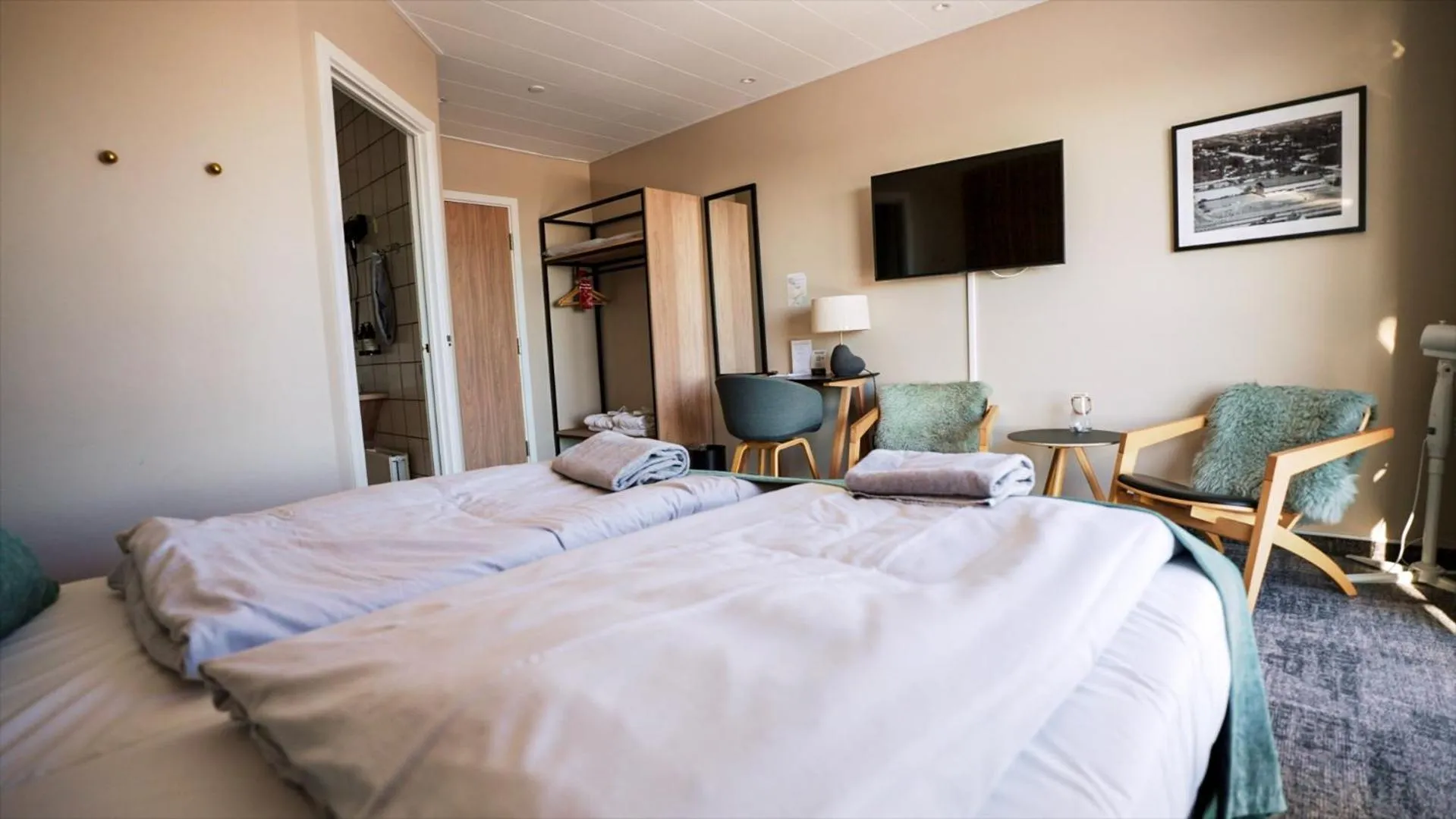 Bed in Hotel Viking Aqua Spa & Wellness