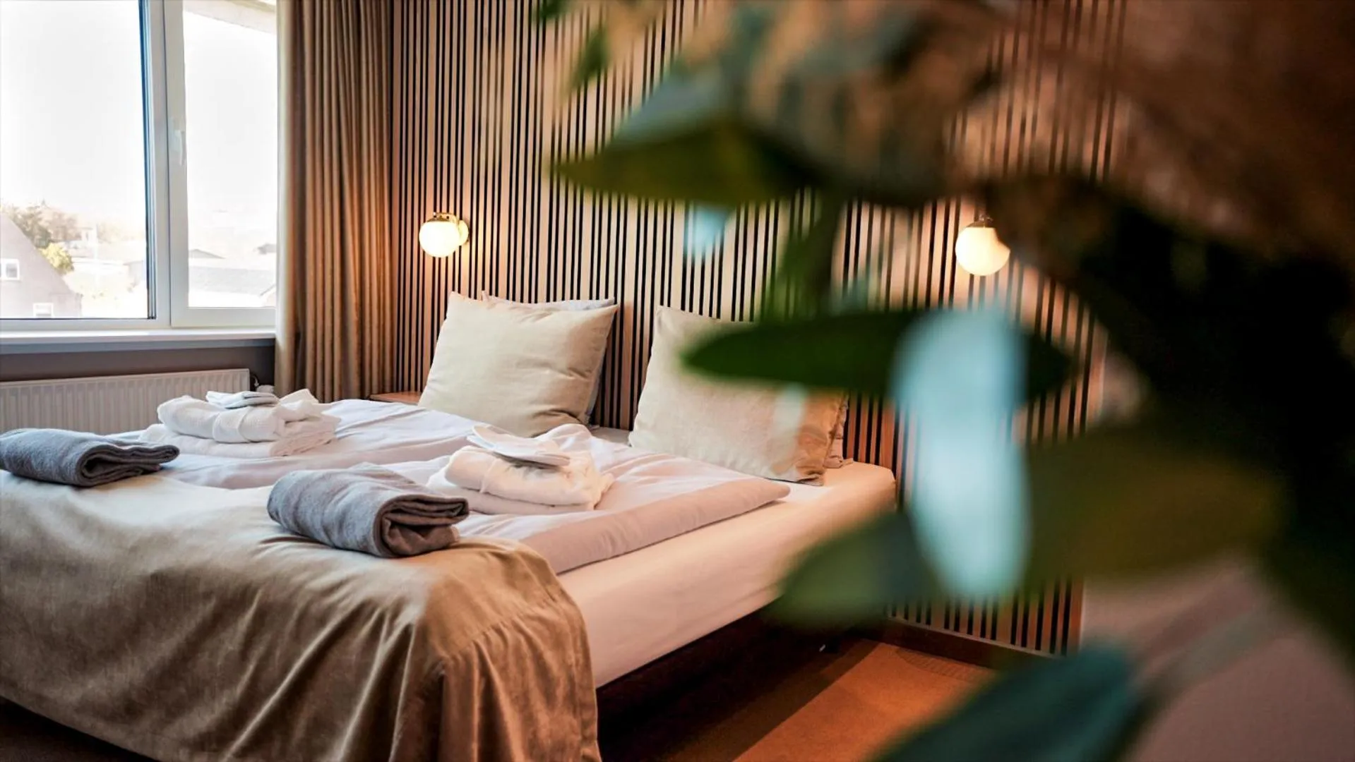 Bed in Hotel Viking Aqua Spa & Wellness