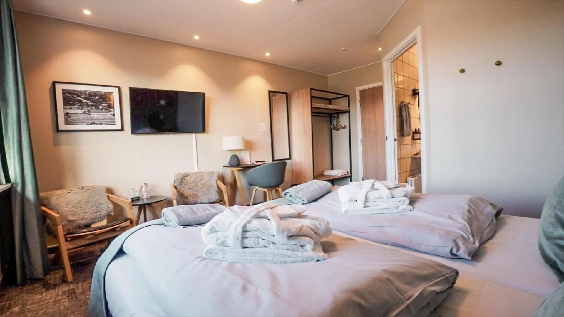 Bed in Hotel Viking Aqua Spa & Wellness