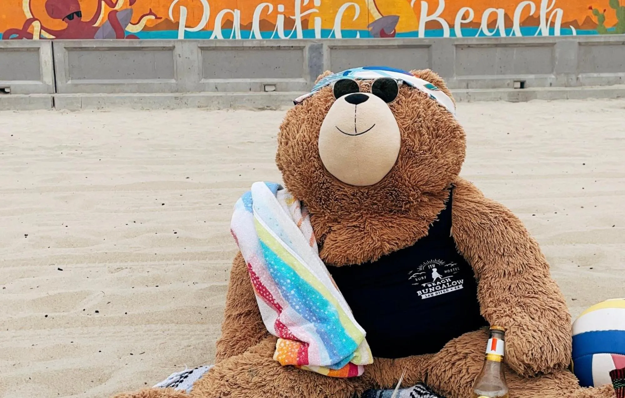 Beach in ITH San Diego Beach Bungalow Surf Hostel