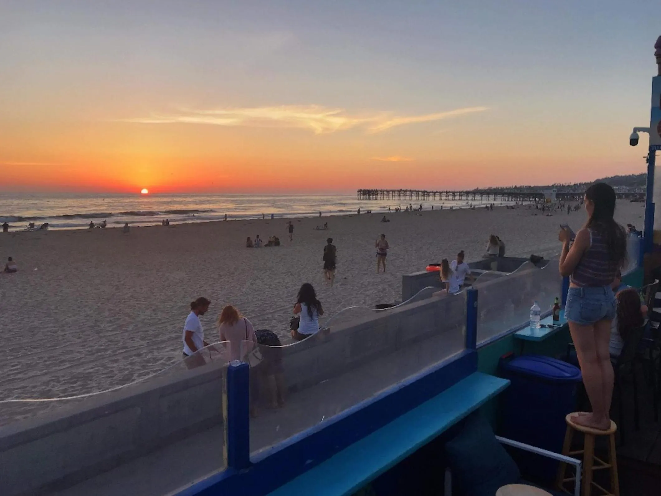 Beach in ITH San Diego Beach Bungalow Surf Hostel