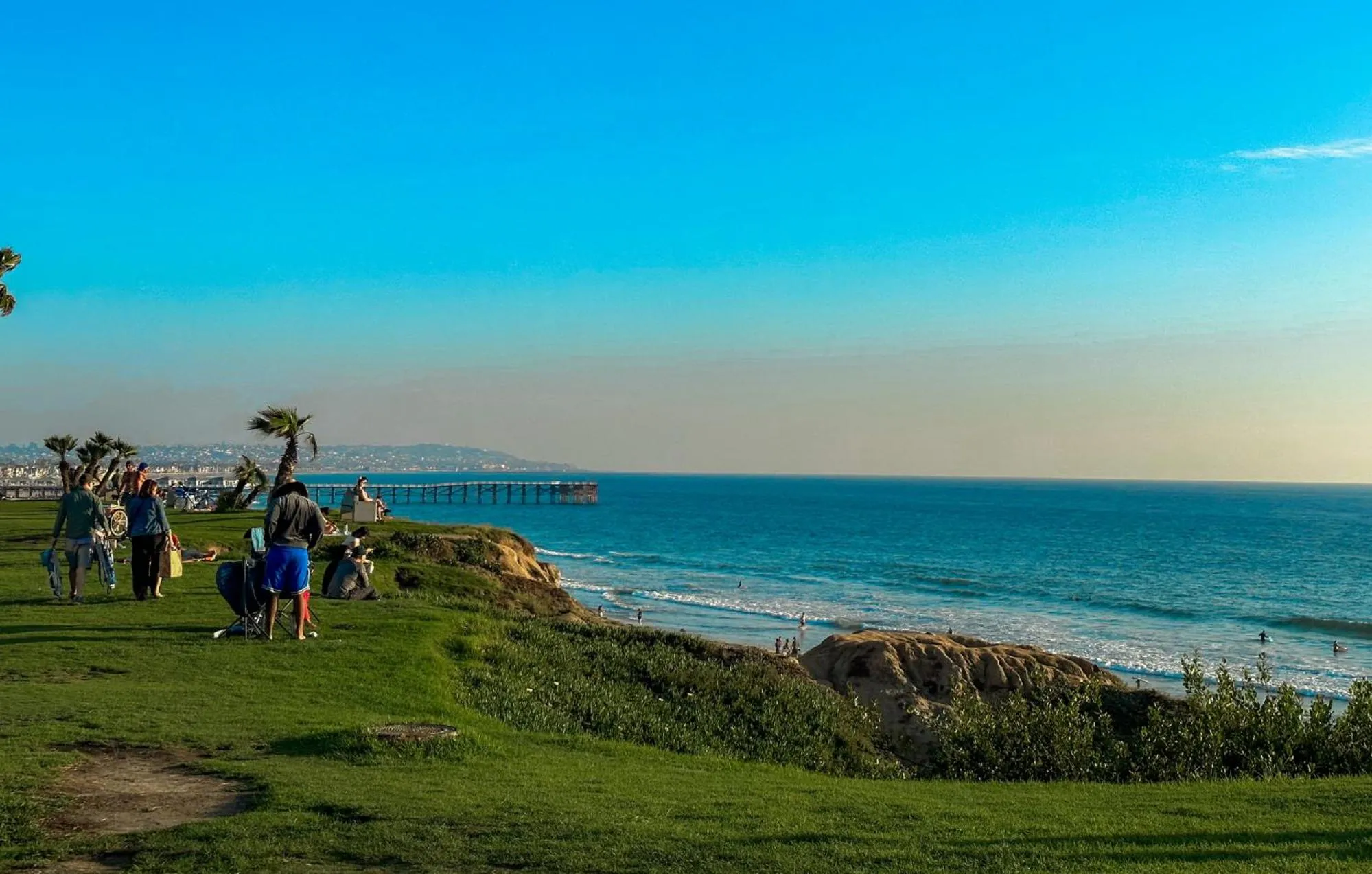 Beach in ITH San Diego Beach Bungalow Surf Hostel