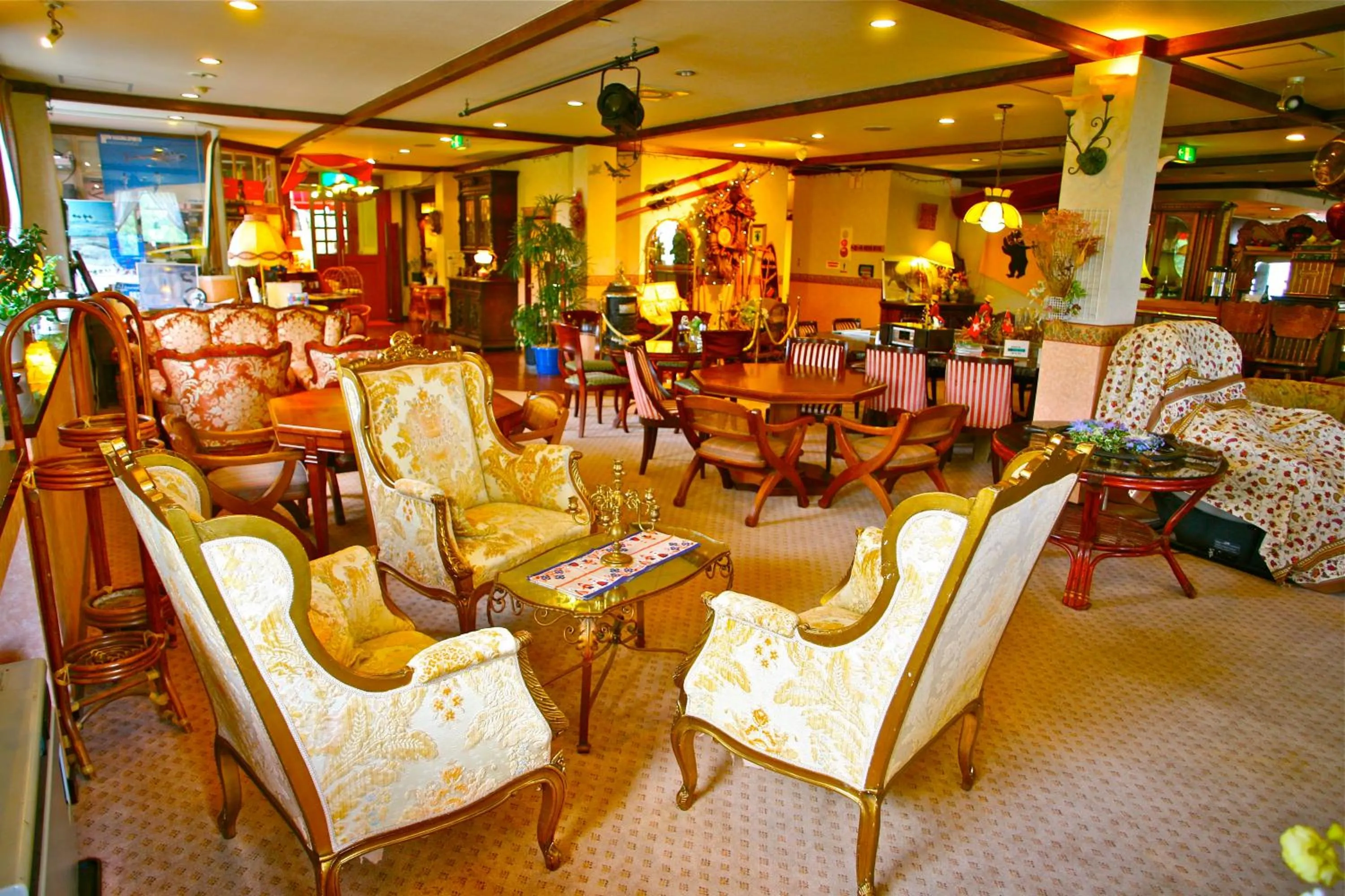 Lobby or reception in Hotel Andermatt