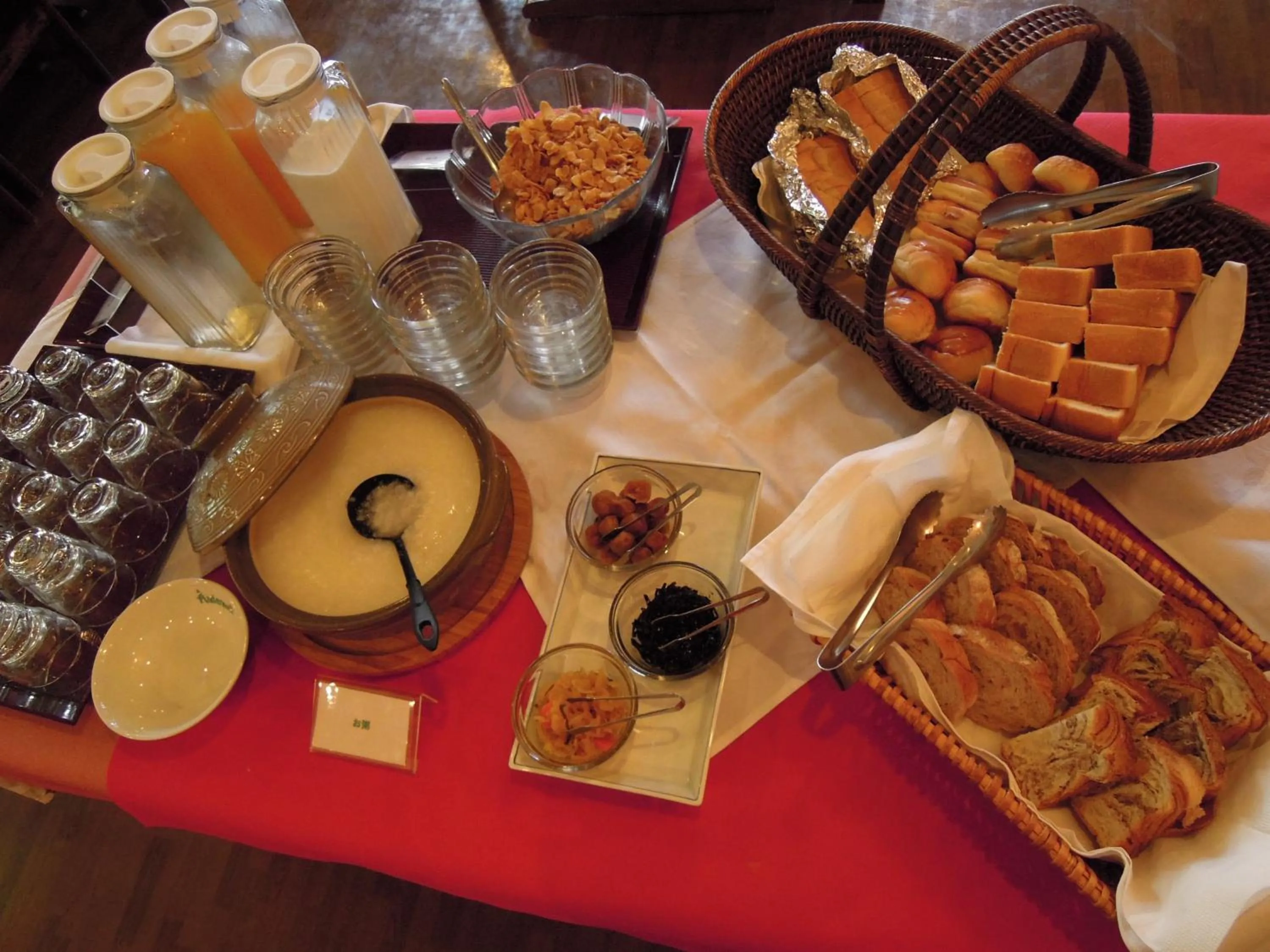 Buffet breakfast in Hotel Andermatt