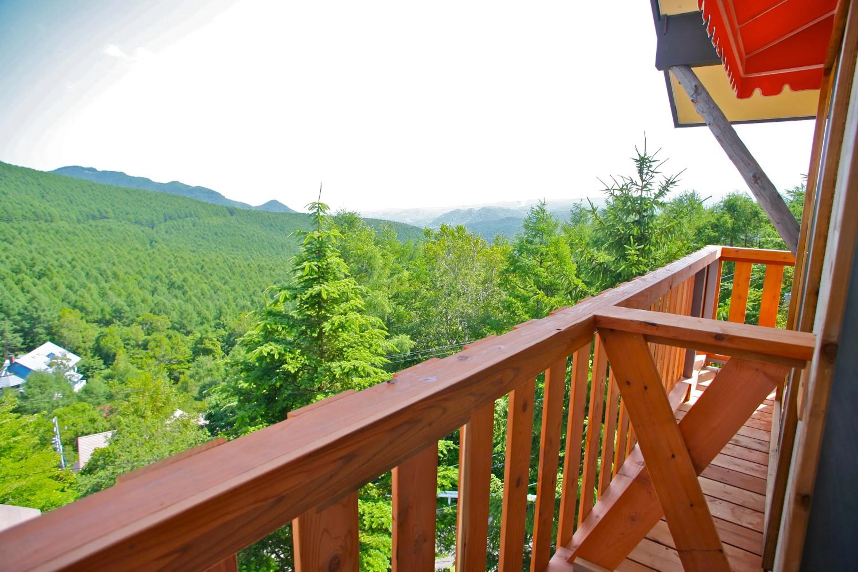 Mountain view in Hotel Andermatt