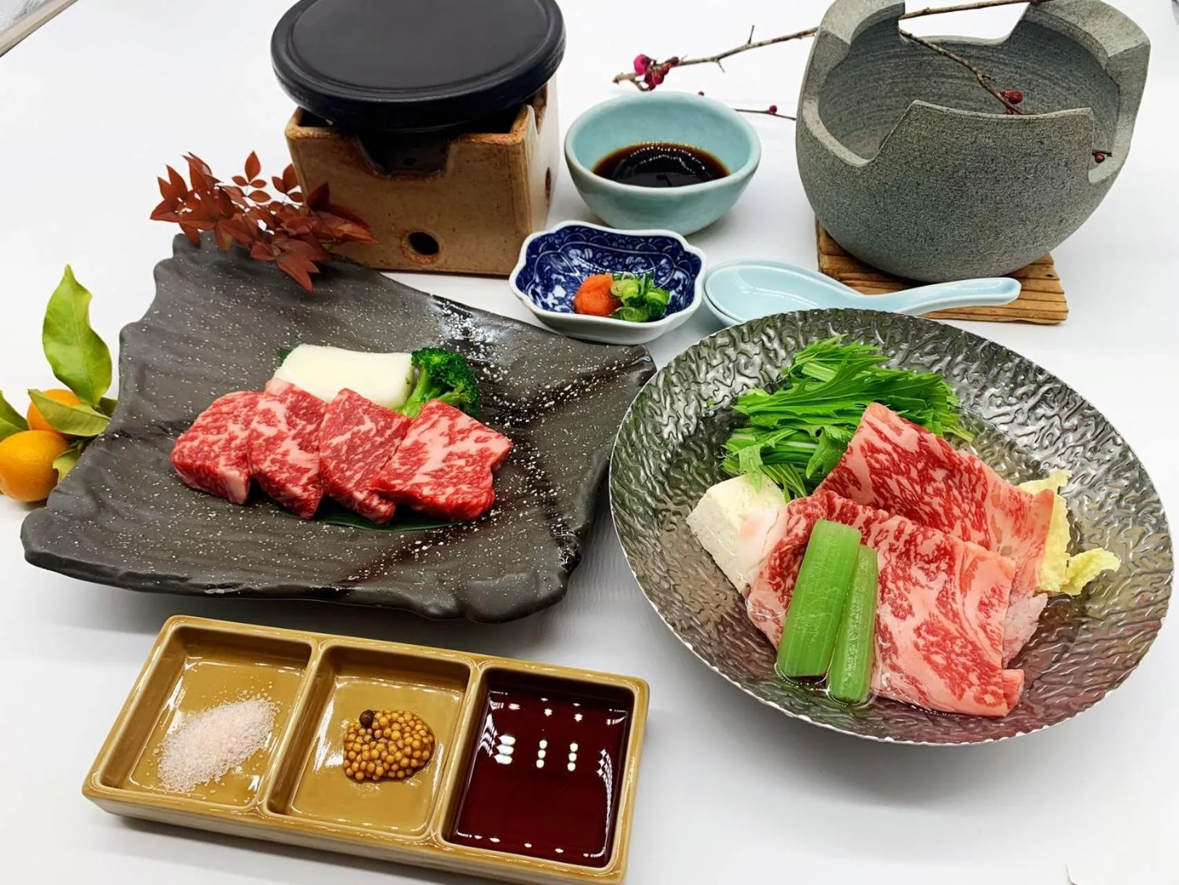 Food in Okumizuma Onsen