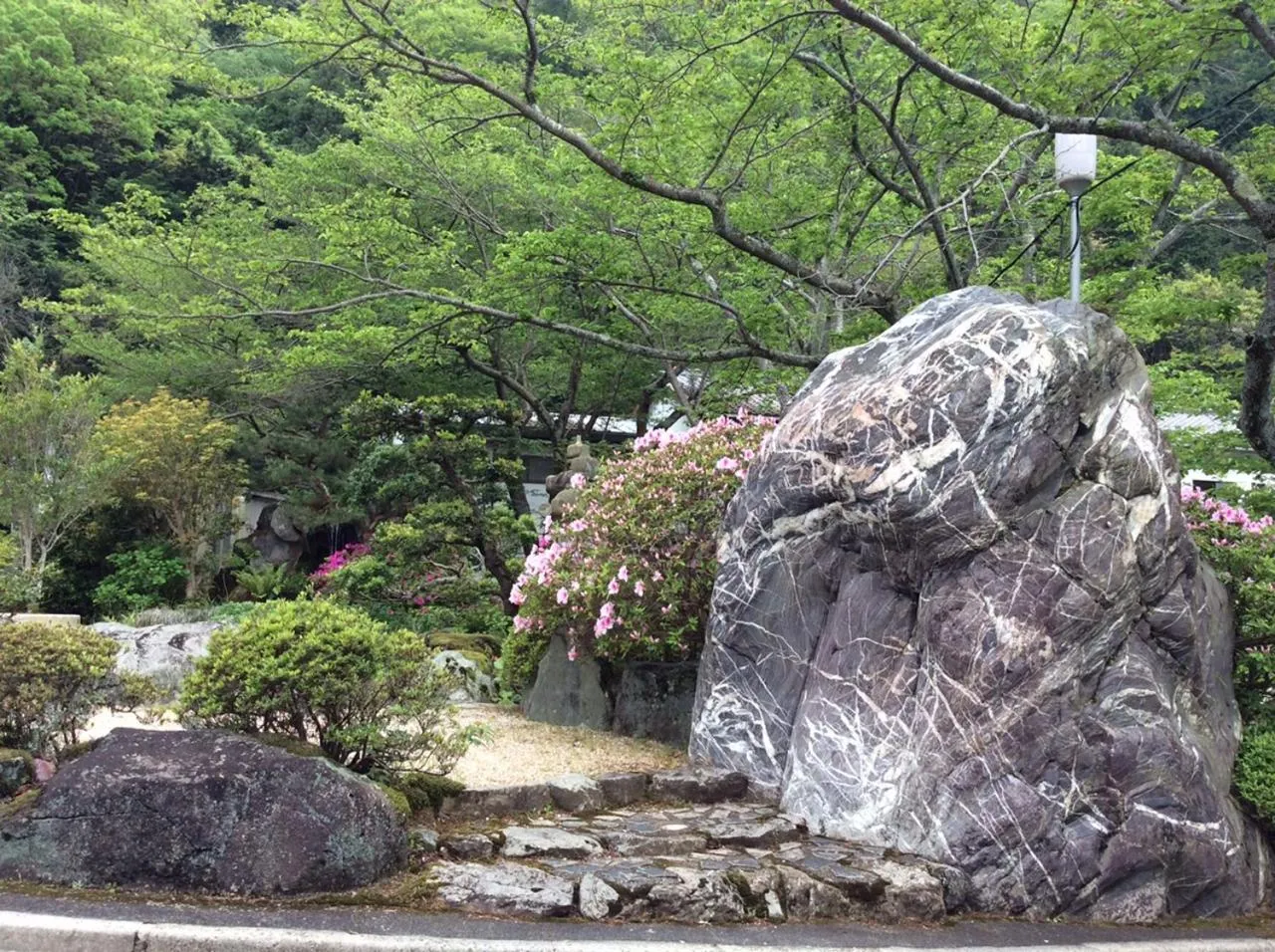 Garden in Okumizuma Onsen