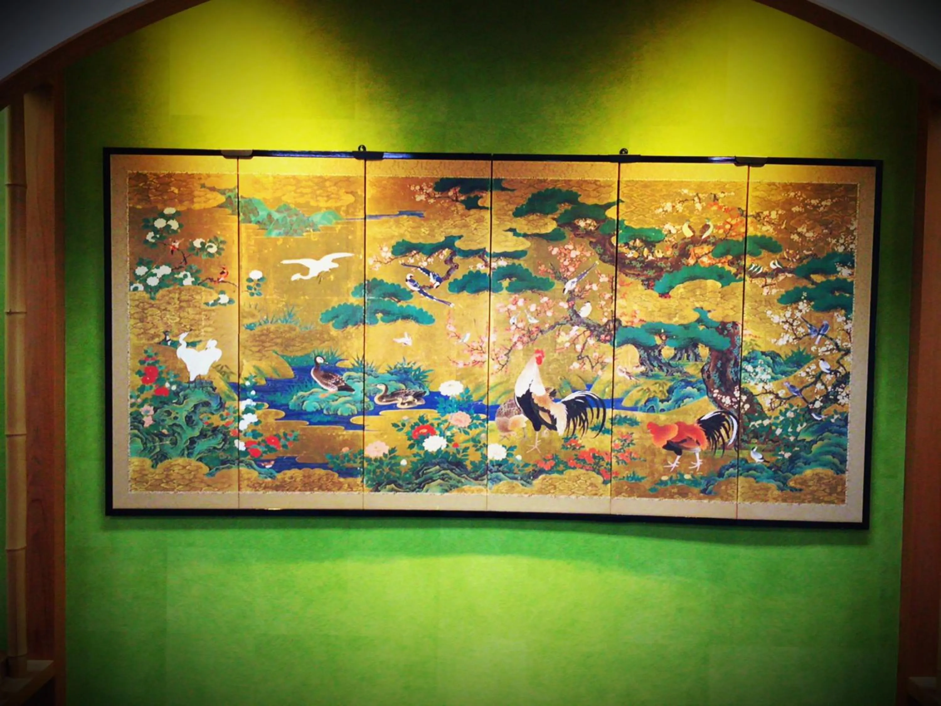 Decorative detail in Okumizuma Onsen