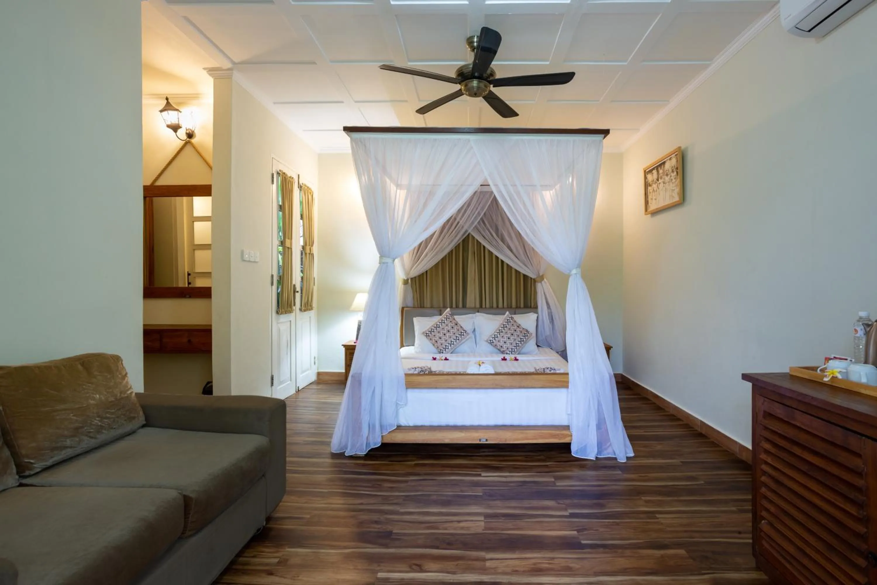 Bed in Abipraya Ubud