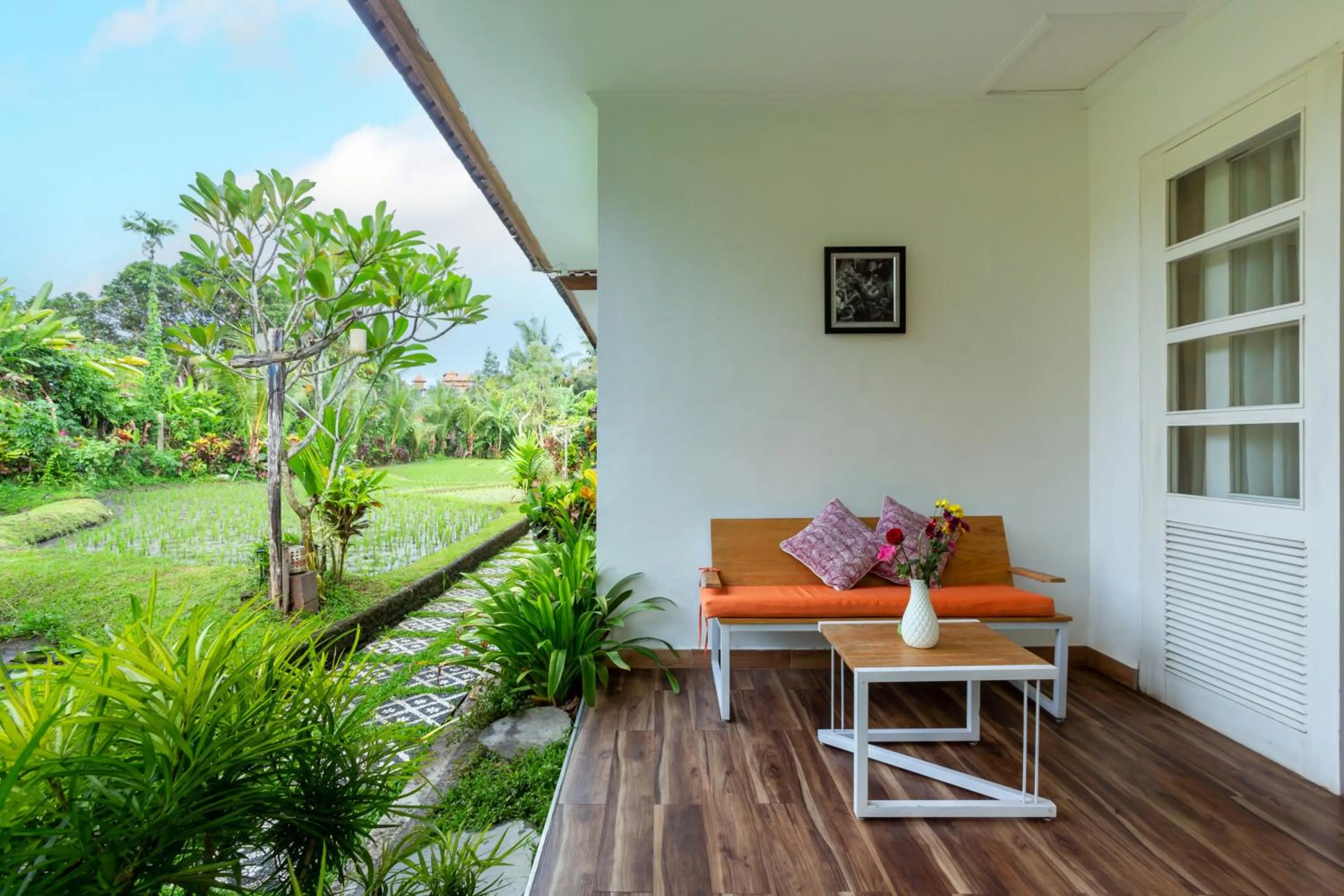 Balcony/Terrace in Abipraya Ubud