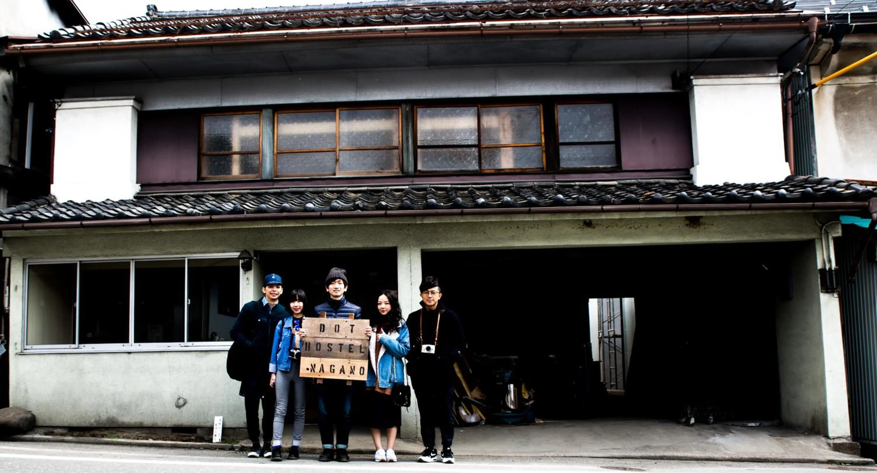 Staff in Dot Hostel Nagano