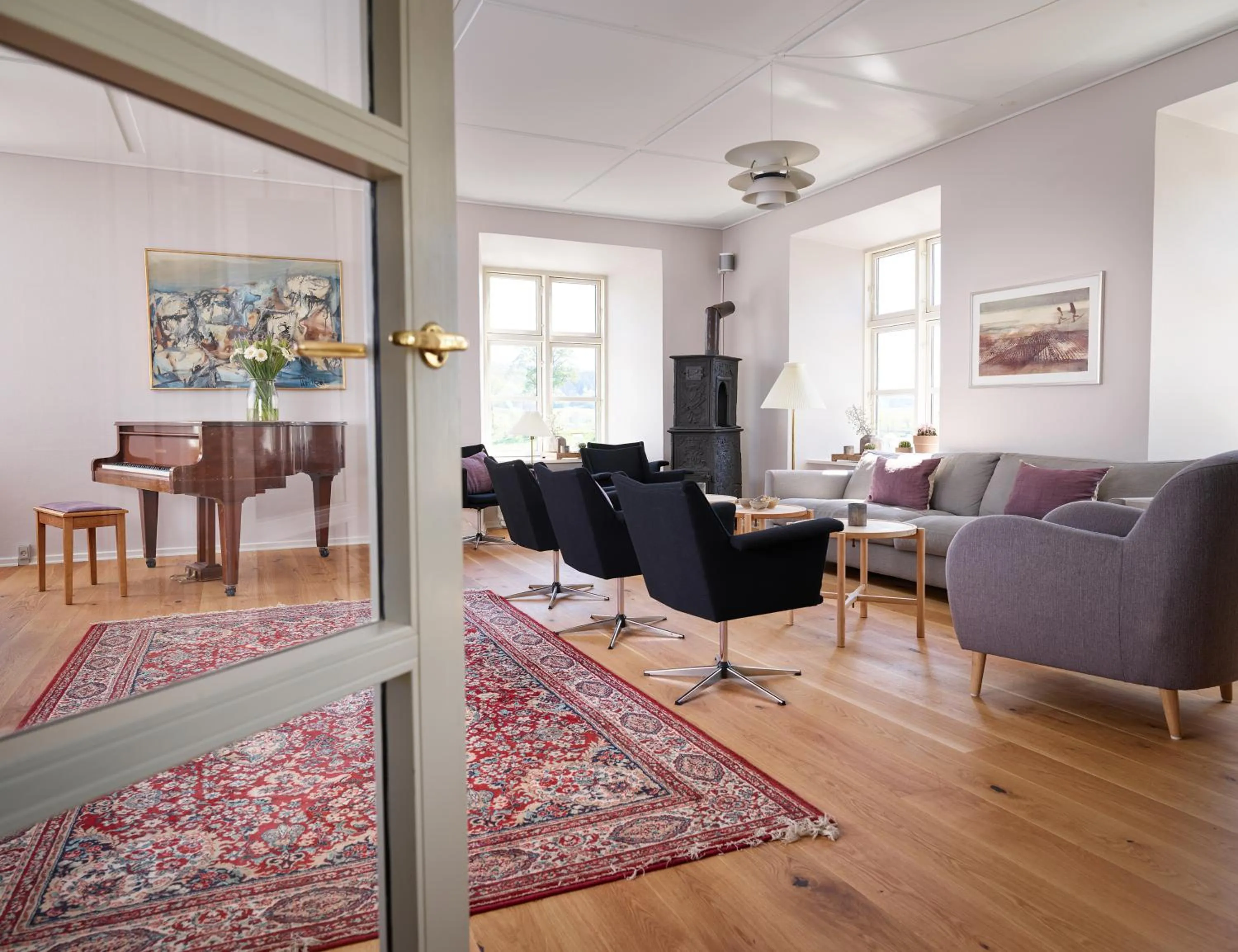Living room in Haraldskær Sinatur Hotel & Konference