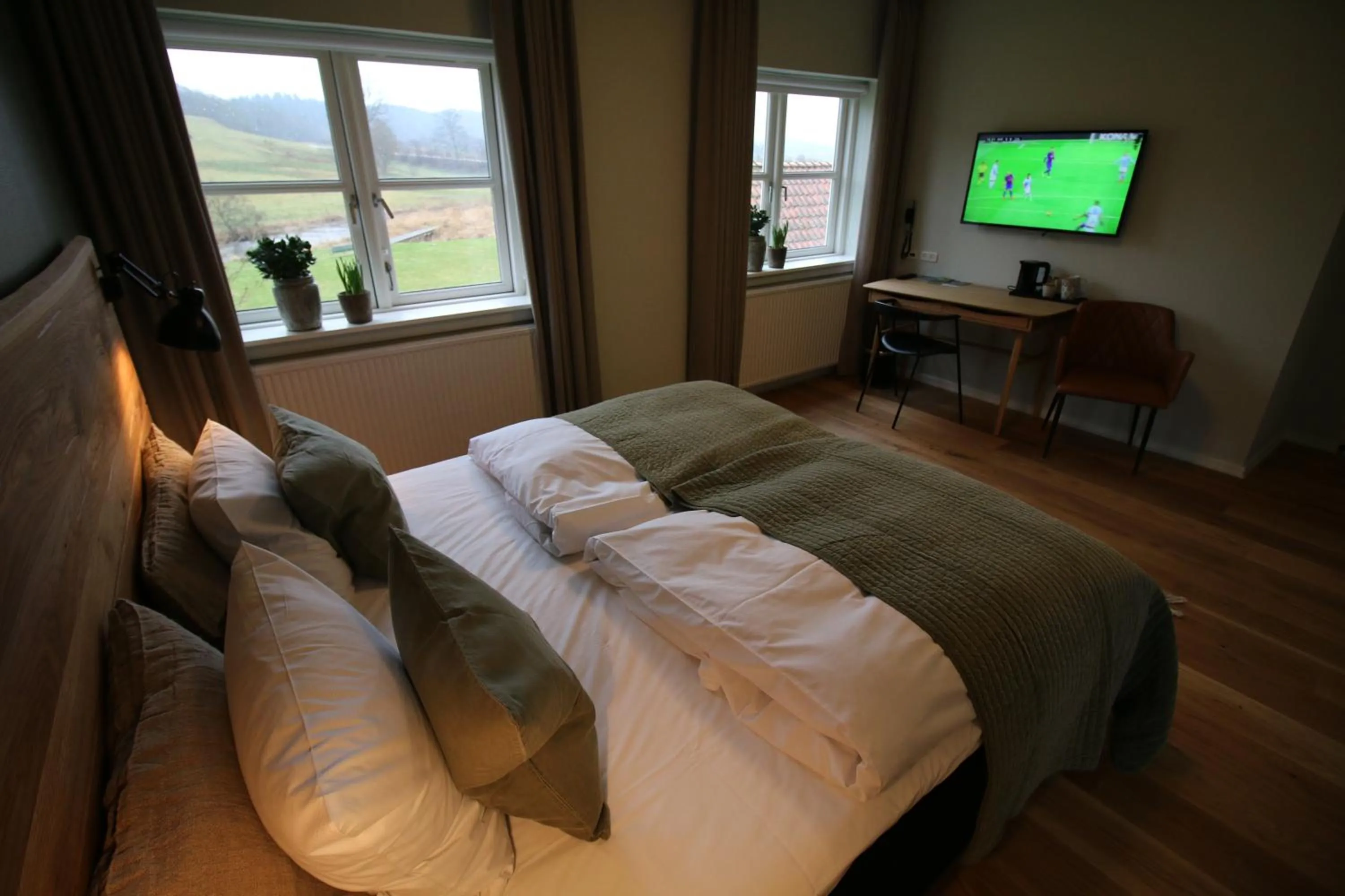 Bed in Haraldskær Sinatur Hotel & Konference