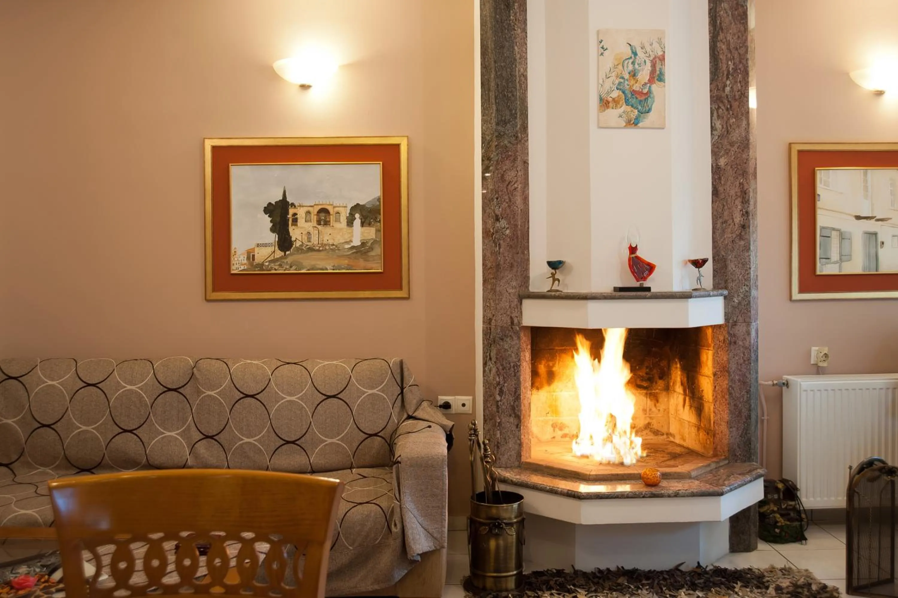 Living room in Pitho