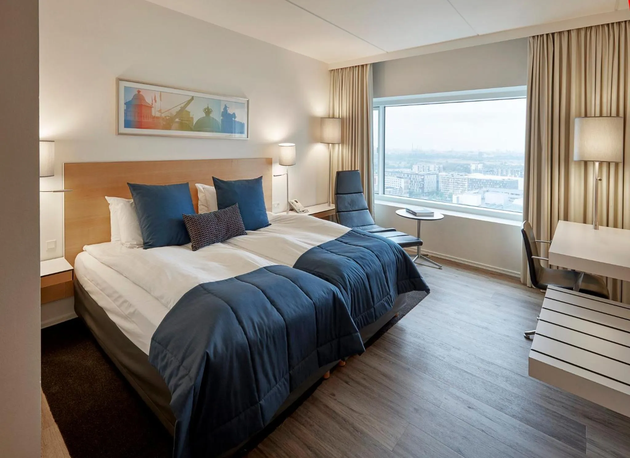 Photo of the whole room, Bed in Crowne Plaza Copenhagen Towers by IHG
