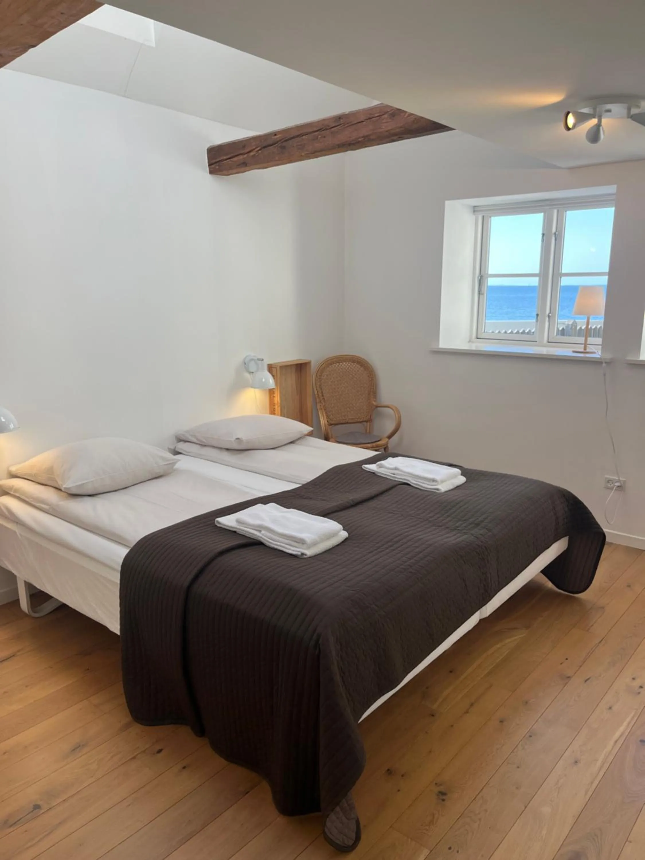 Bed in Rødvig Kro og Badehotel