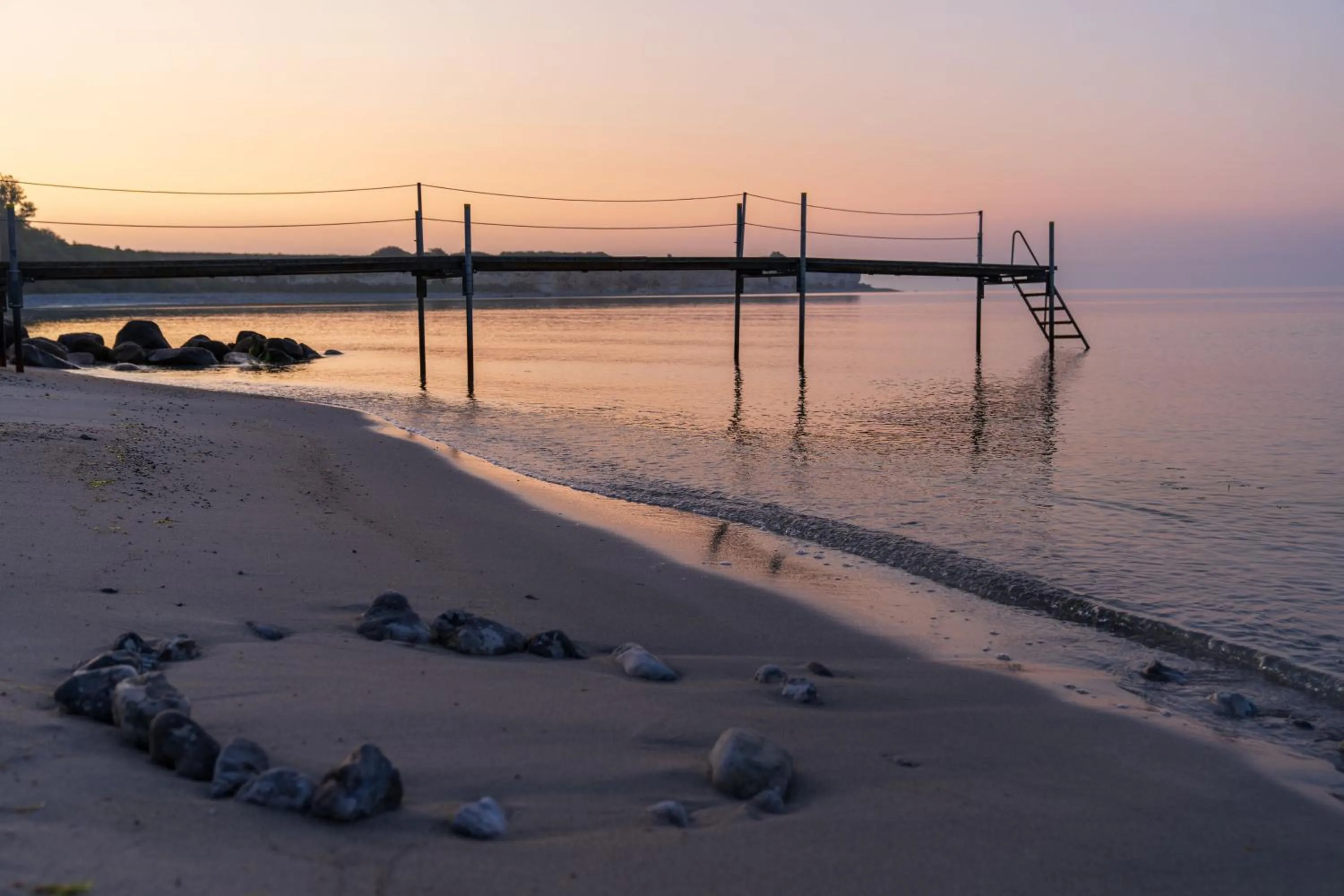 Natural landscape in Rødvig Kro og Badehotel