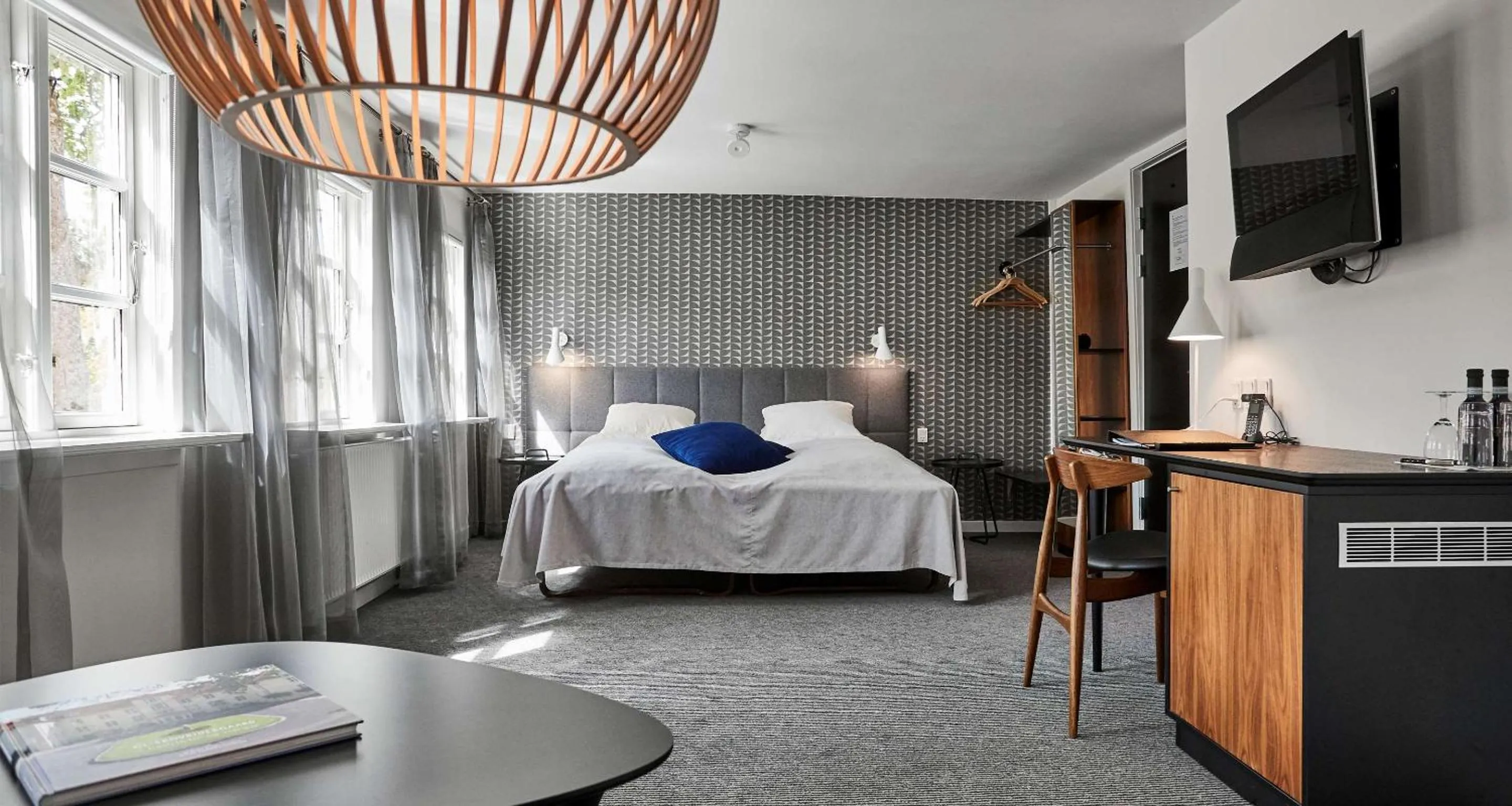 Photo of the whole room, Bed in Gl Skovridergaard