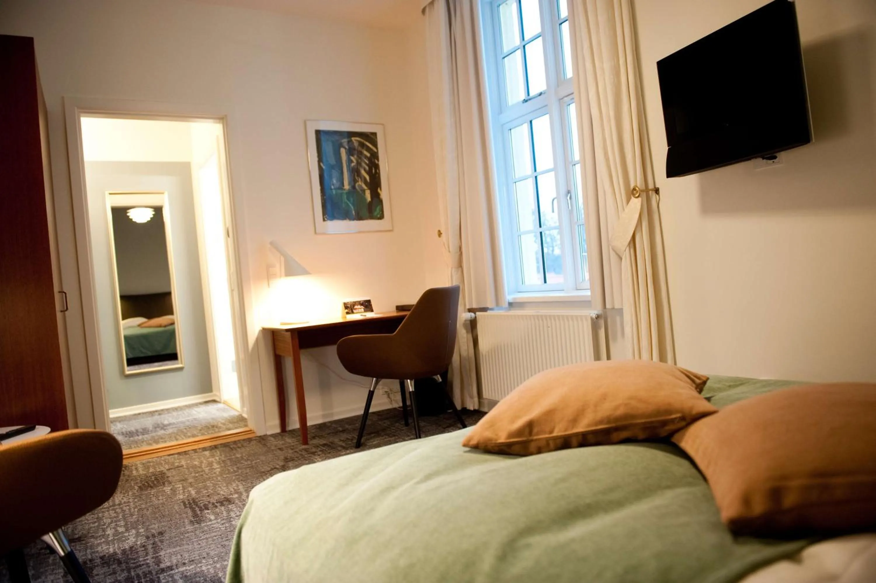 Photo of the whole room, Bed in Gl Skovridergaard