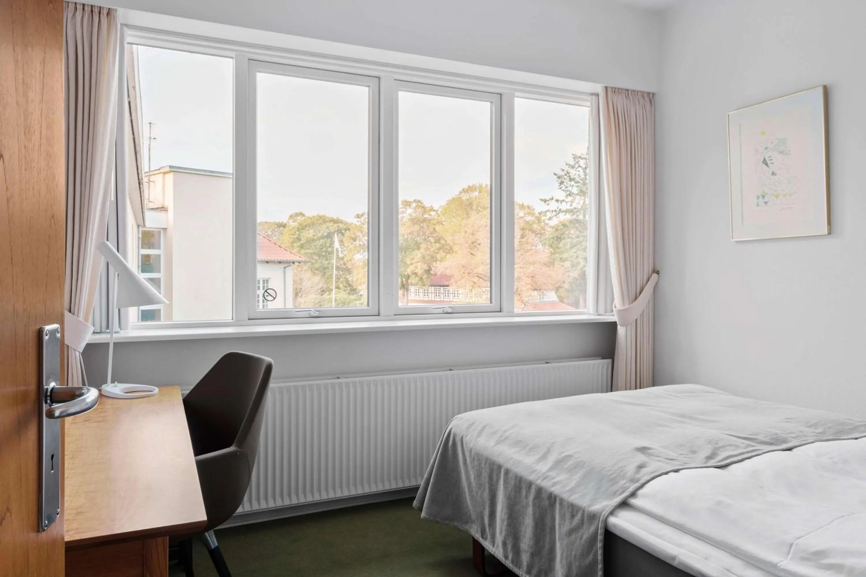 Bedroom, Bed in Gl Skovridergaard