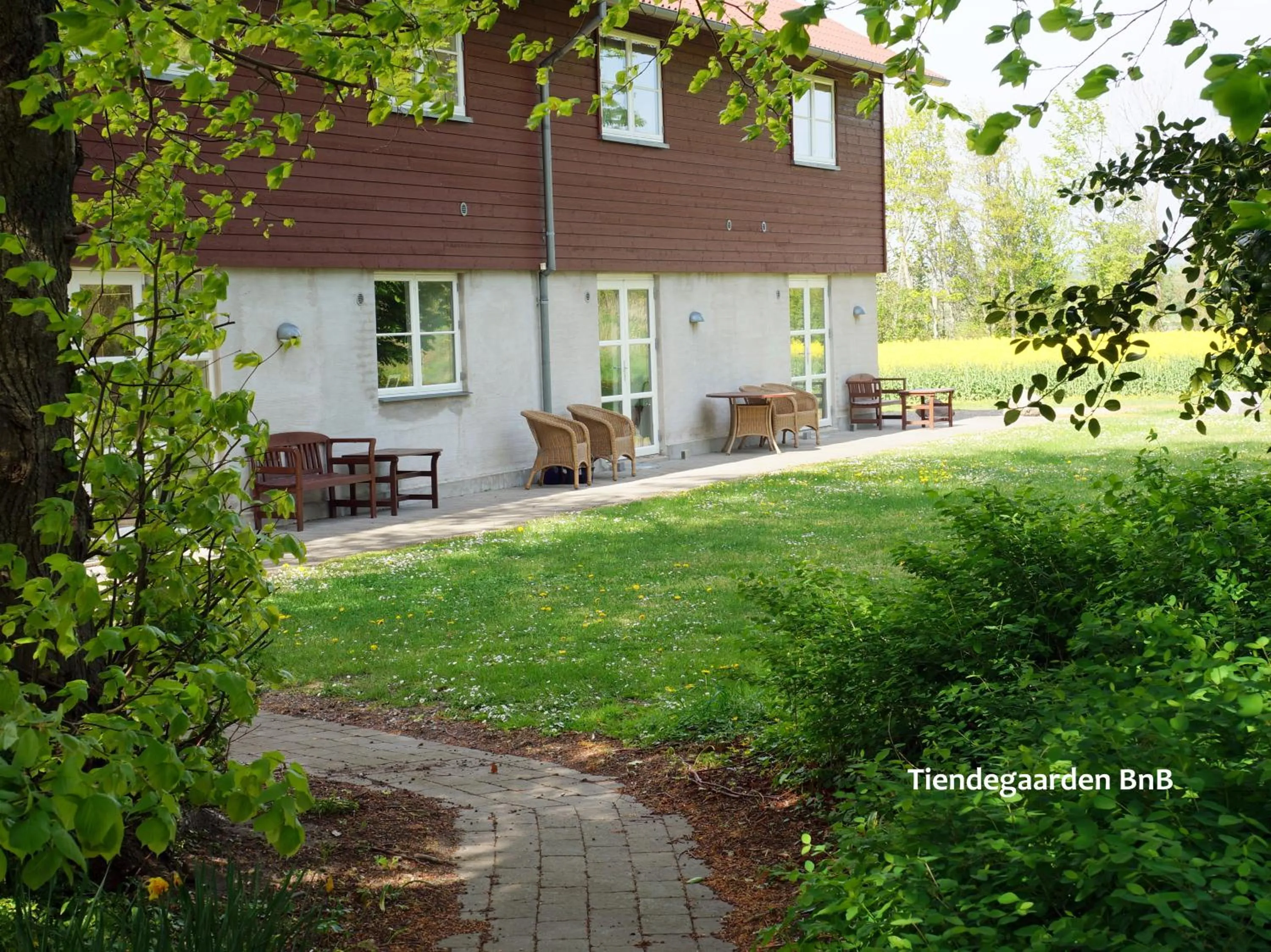 Facade/entrance in Tiendegaarden Møns Klint