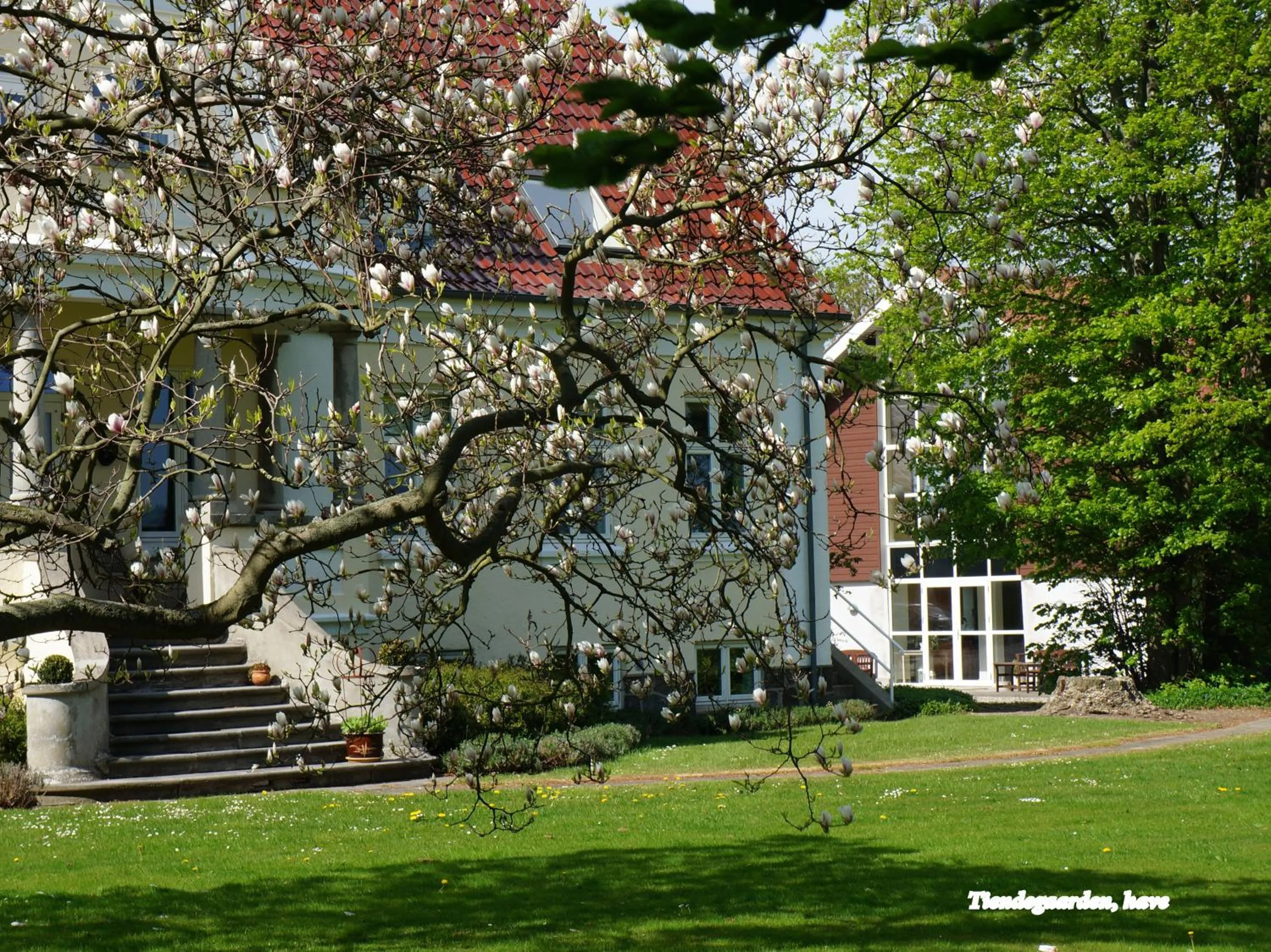 Facade/entrance in Tiendegaarden Møns Klint