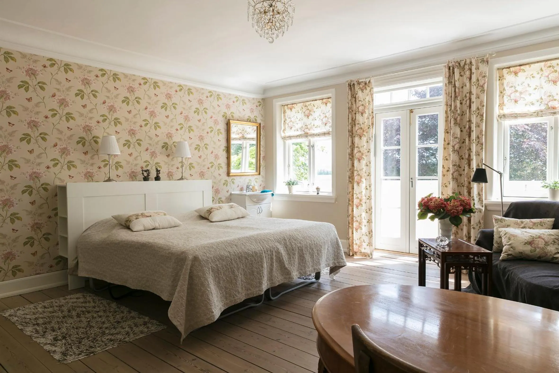 Photo of the whole room, Bed in Tiendegaarden Møns Klint